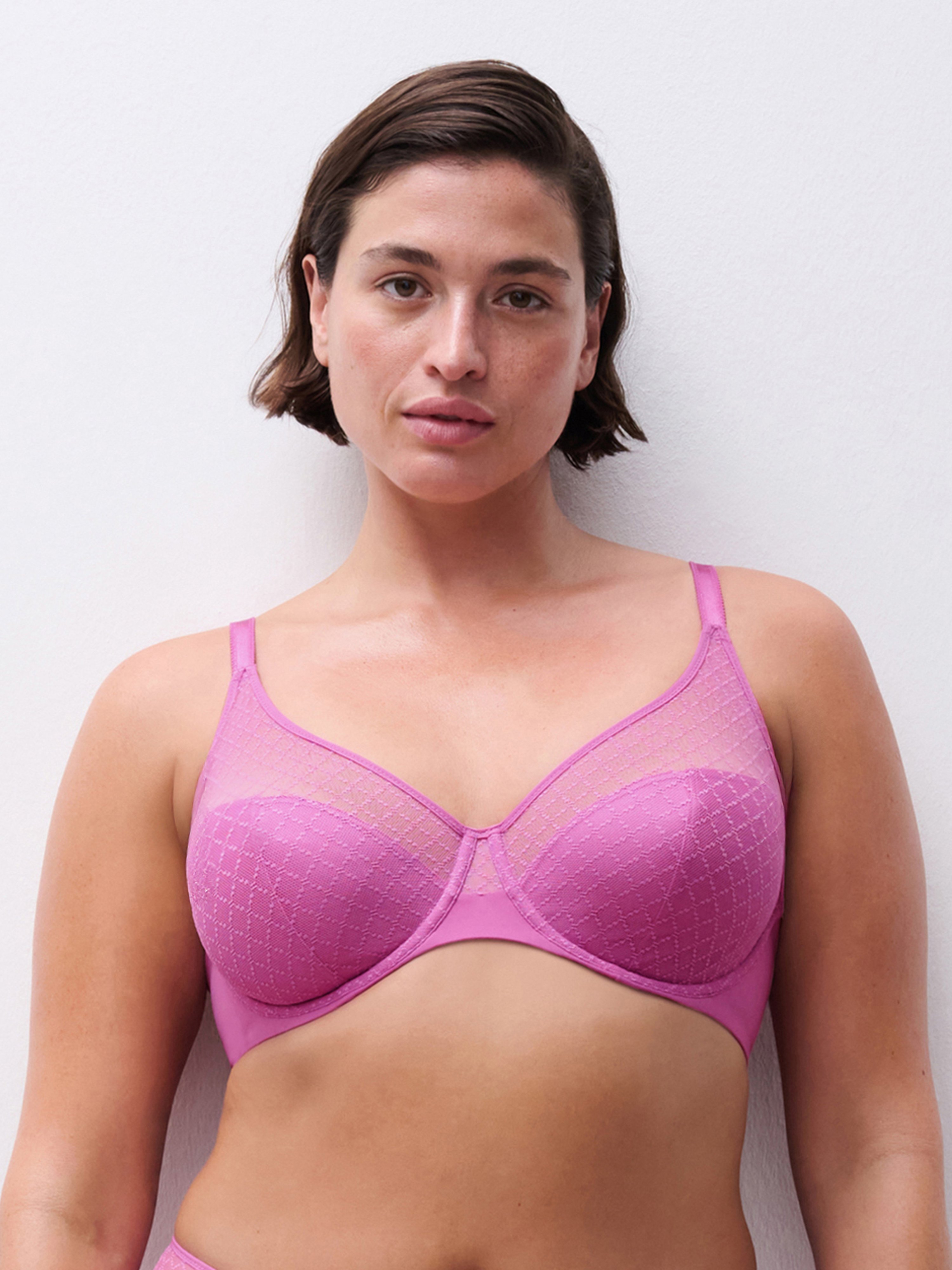 Moulded full-cup bra CHANTELLE Pink