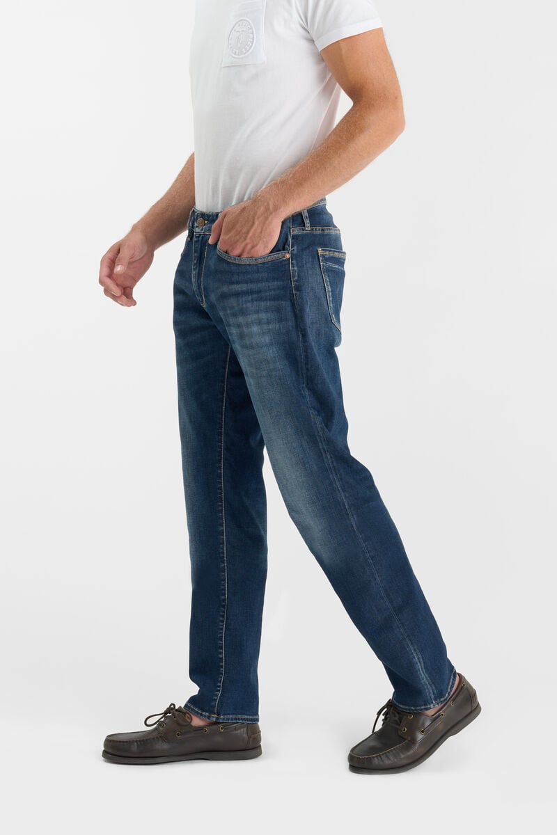 Straight jogger regular jeans LE TEMPS DES CERISES Blue