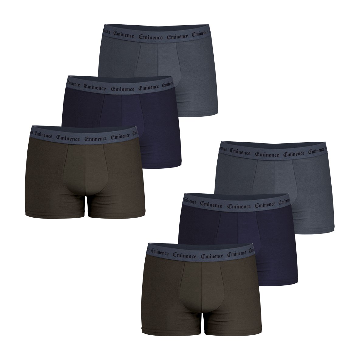 Set of 6 boxer briefs EMINENCE Multicolored