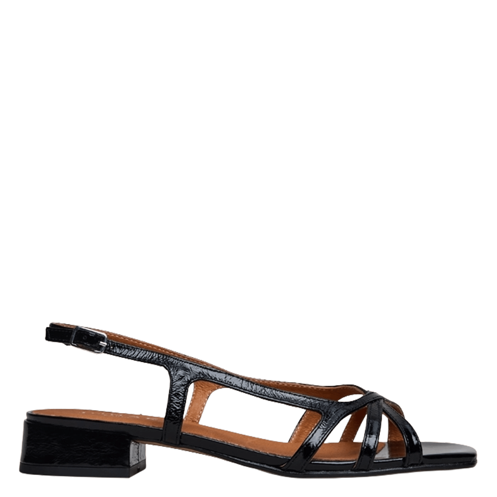 Alice - Ledersandalen mit Absatz JONAK Schwarz