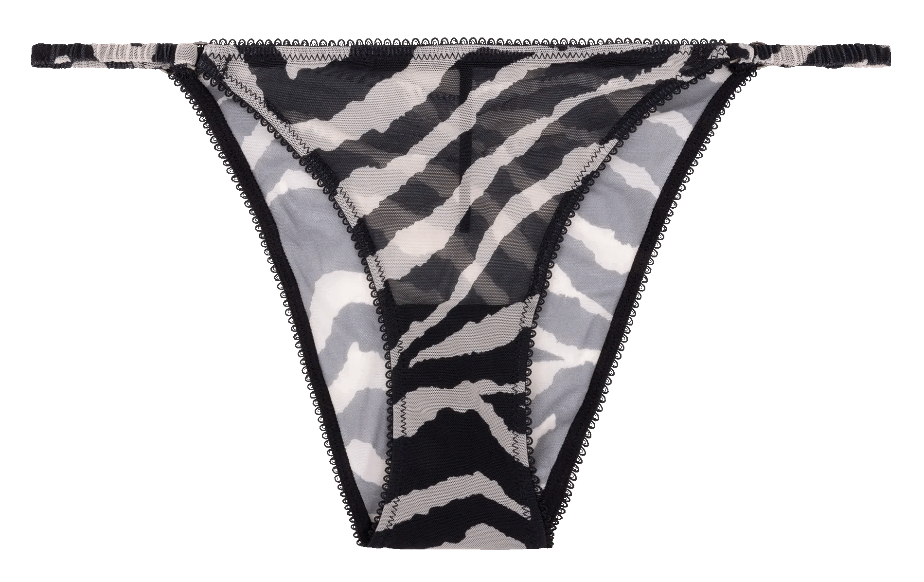 Culotte imprimée LOVE STORIES Noir