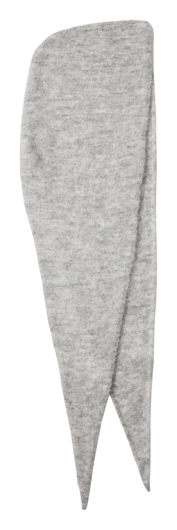Capuche en laine mélangée SELECTED Gris