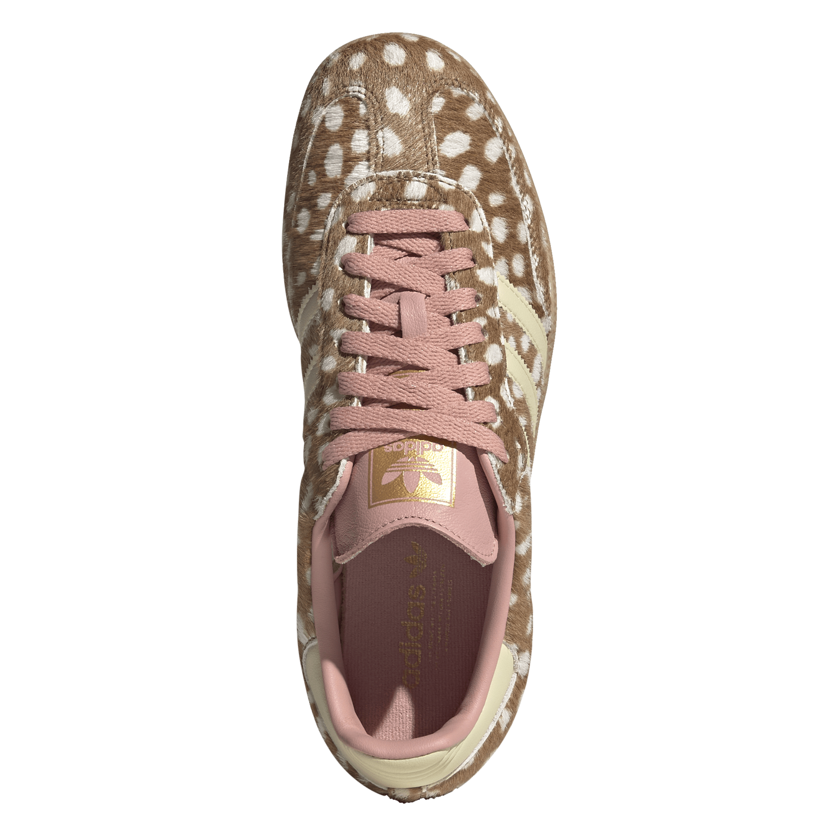 Niedrige Sneaker mit Muster ADIDAS Braun