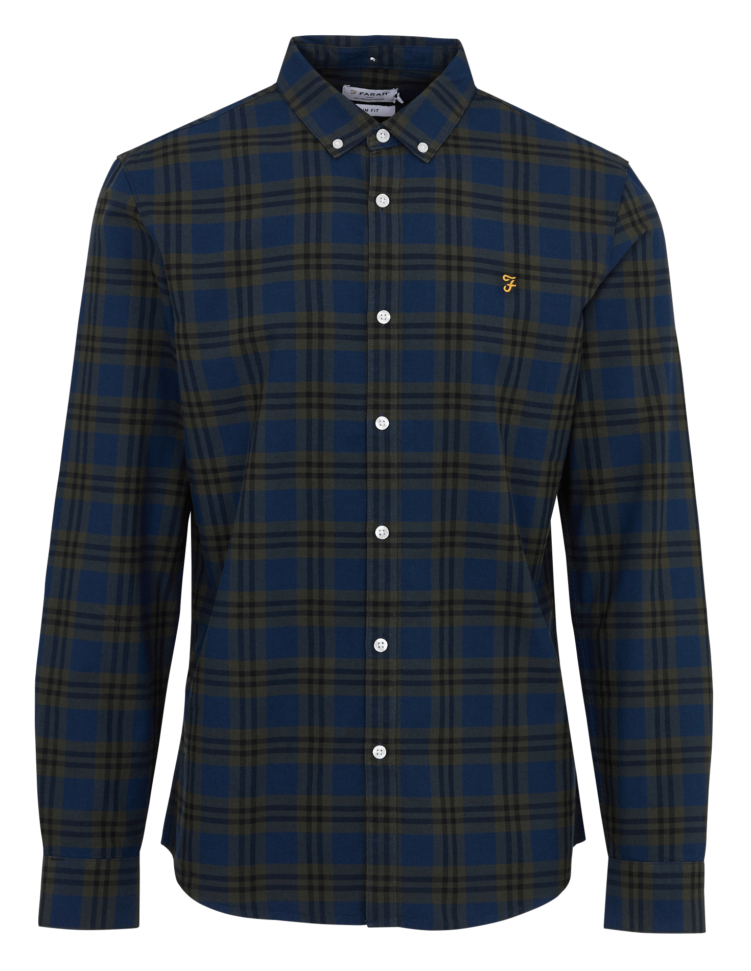 Chemise droite col classique en coton bio FARAH