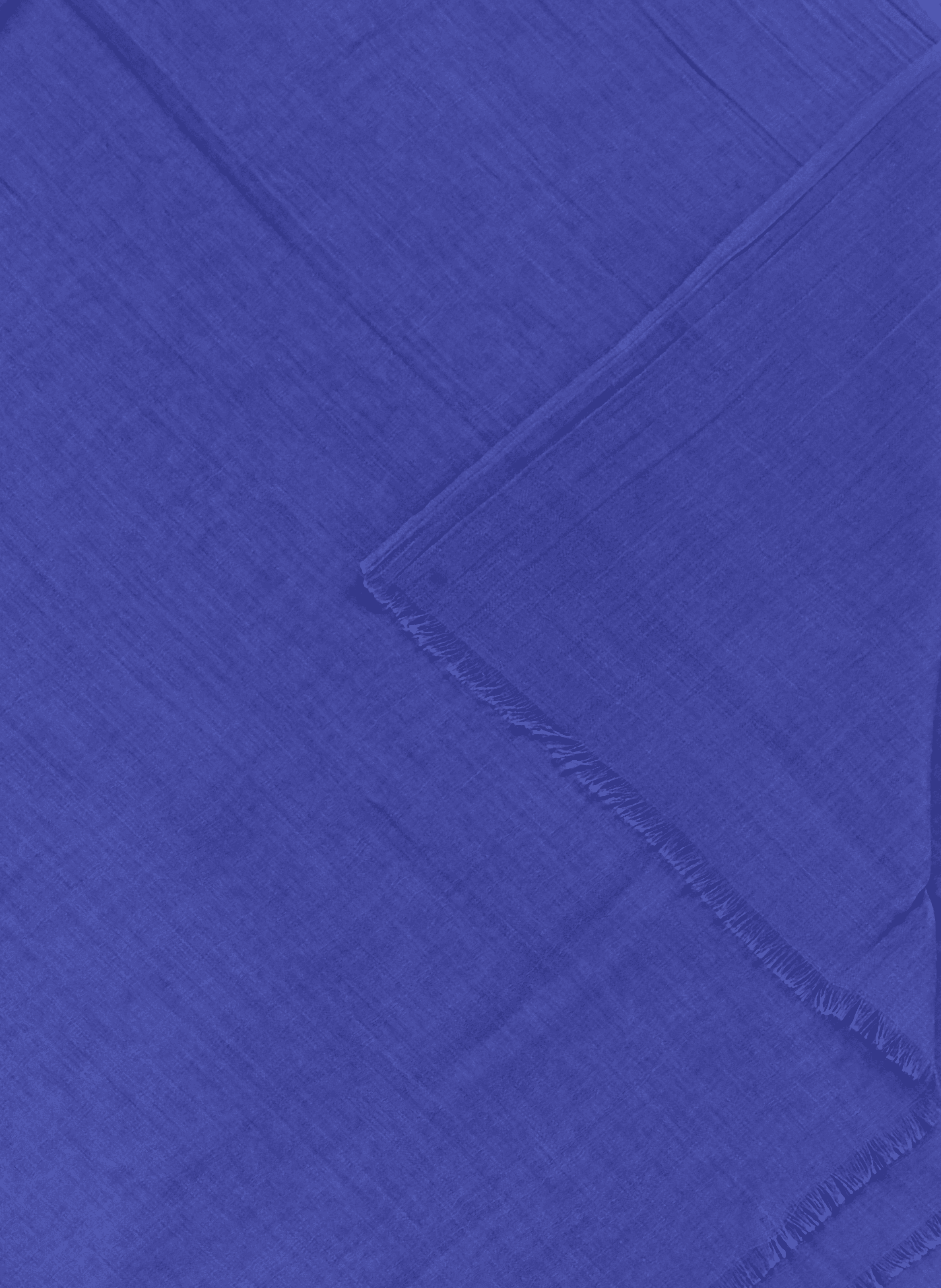 Solid stole with tapered edges | Blue AU PRINTEMPS PARIS Women