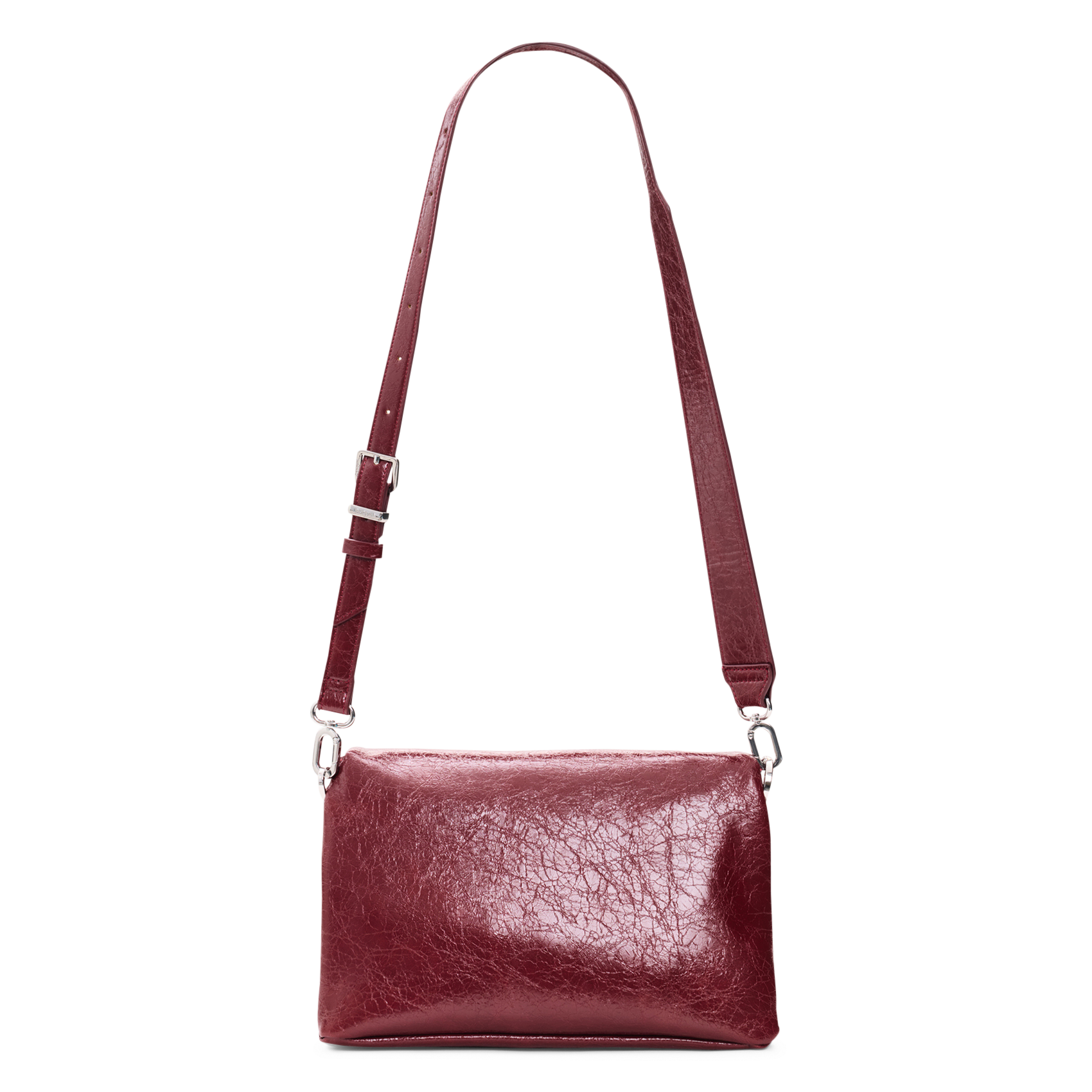 Sac bandoulière à rabat DESIGUAL Rouge
