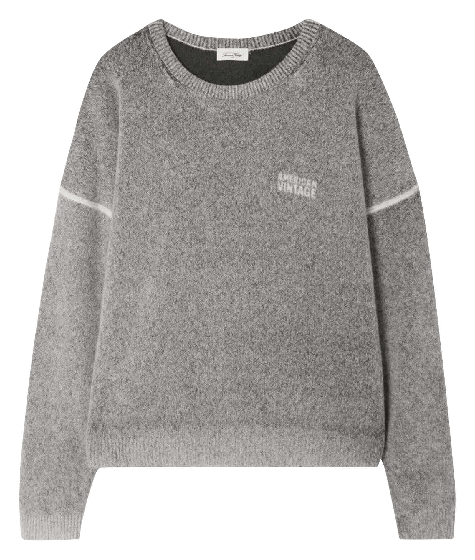 Loose-fit round-neck sweater AMERICAN VINTAGE