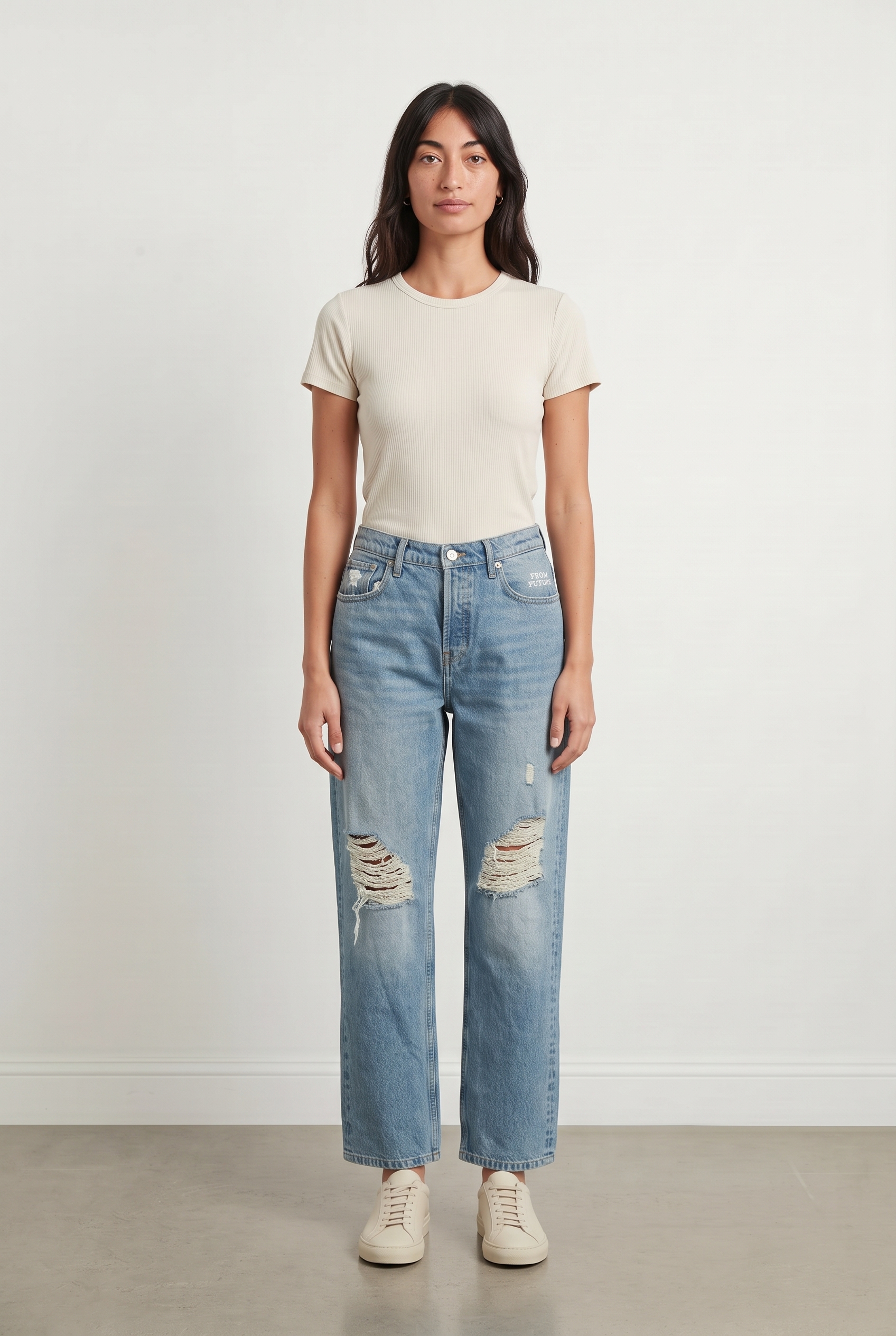 Jeans FROM FUTURE - Seconde Main Blue
