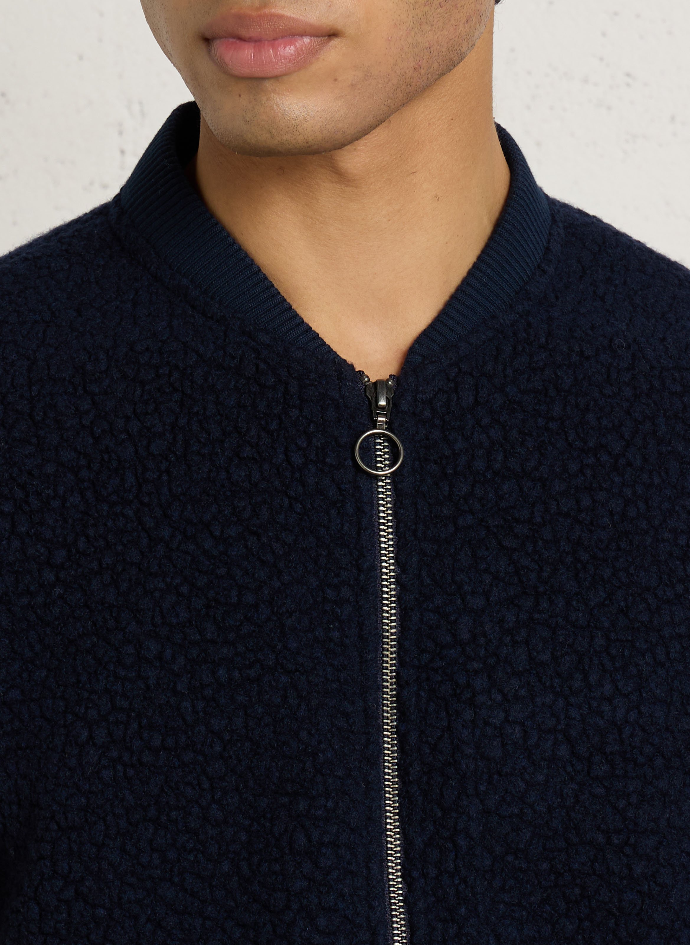 Ärmellose Jacke aus Wollmischung ARMOR LUX Blau