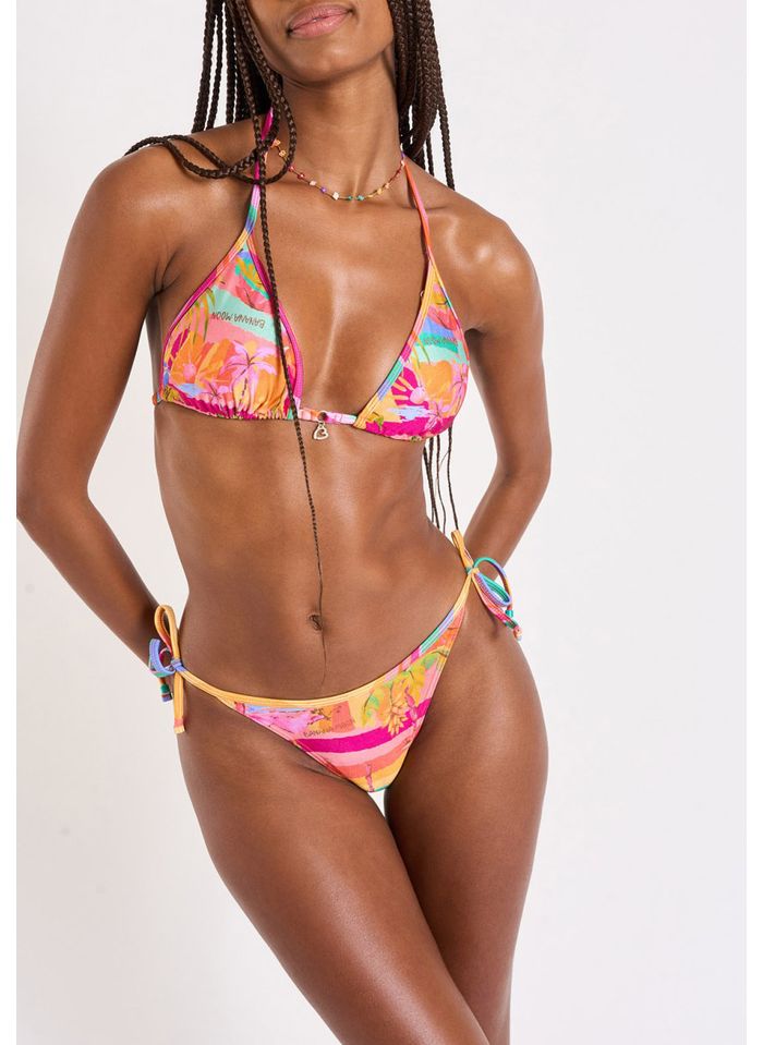 BANANA MOON Sujetador de bikini de triángulo en multicolor