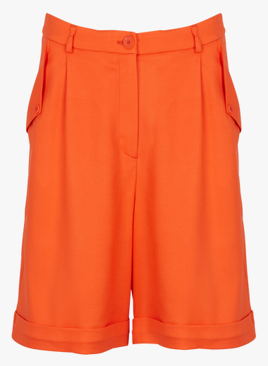Shorts Y Bermudas naranja Mujer