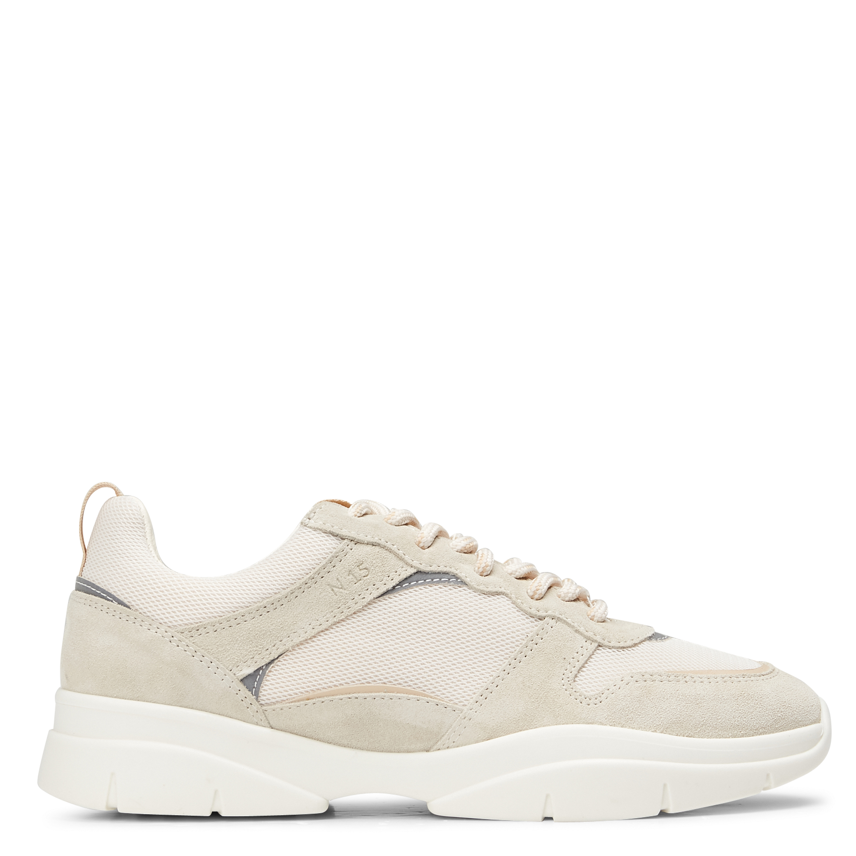 Baskets basses en cuir RIVECOUR Blanc