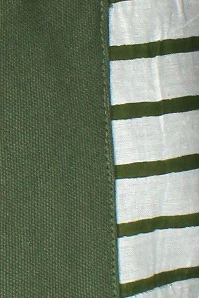 Cotton weekend bag Khaki