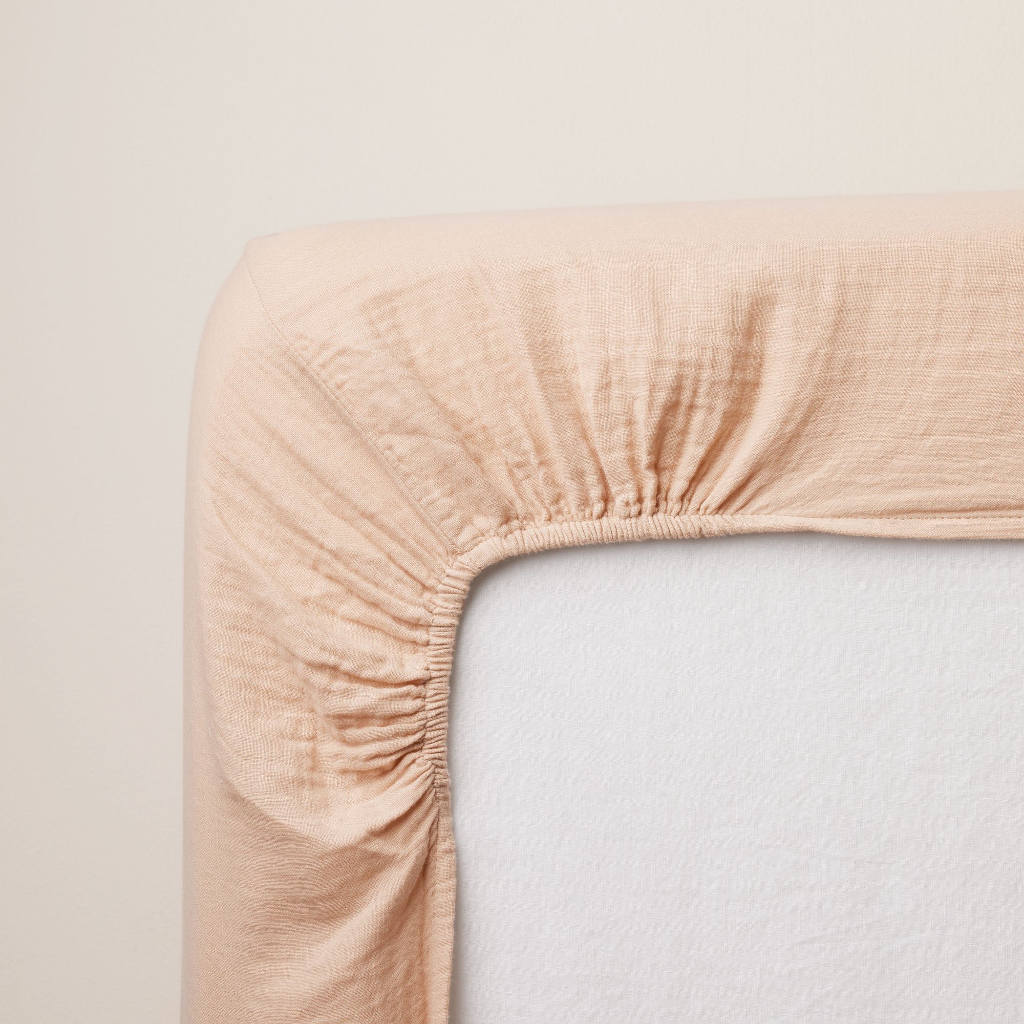 LOU - Cotton fitted sheet MADURA Pink