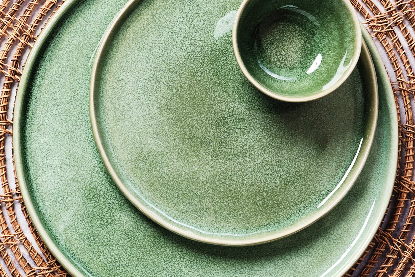 Complete Service Magma - 30 pieces - Cobalt BJORN Green