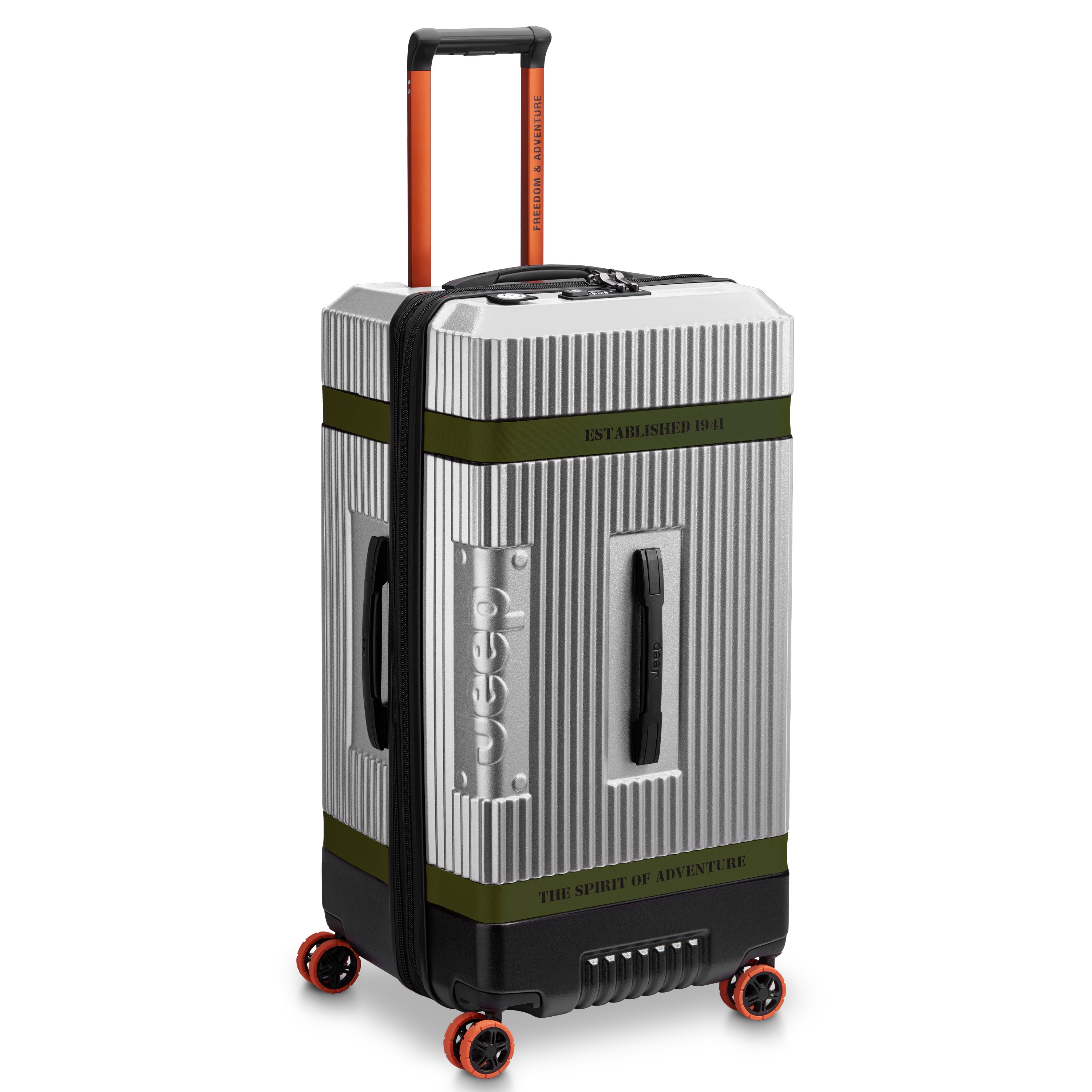 Valise soute rigide DELSEY PARIS Argent
