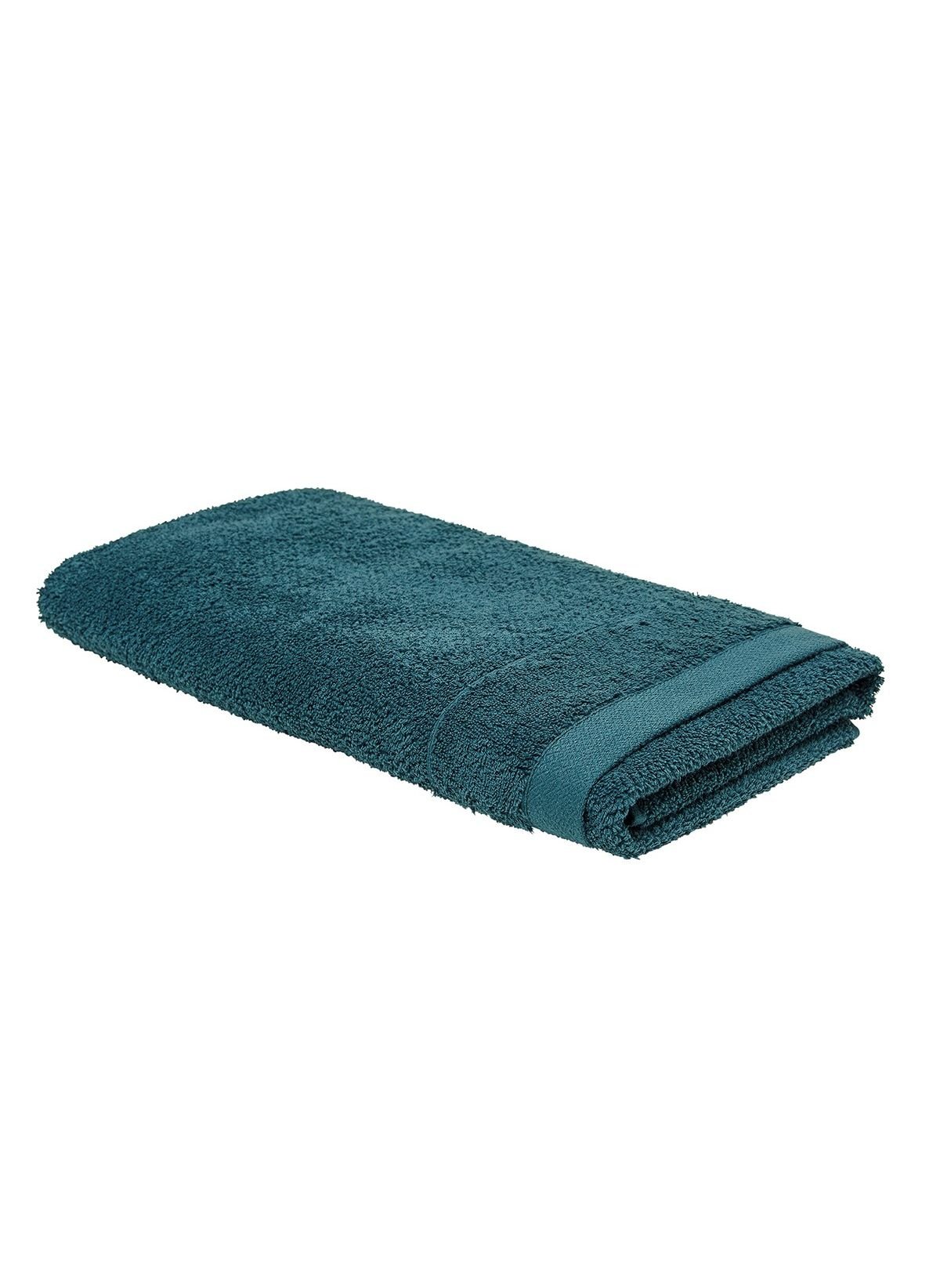 Plain cotton bath towel TODAY LINGE DE MAISON Blue