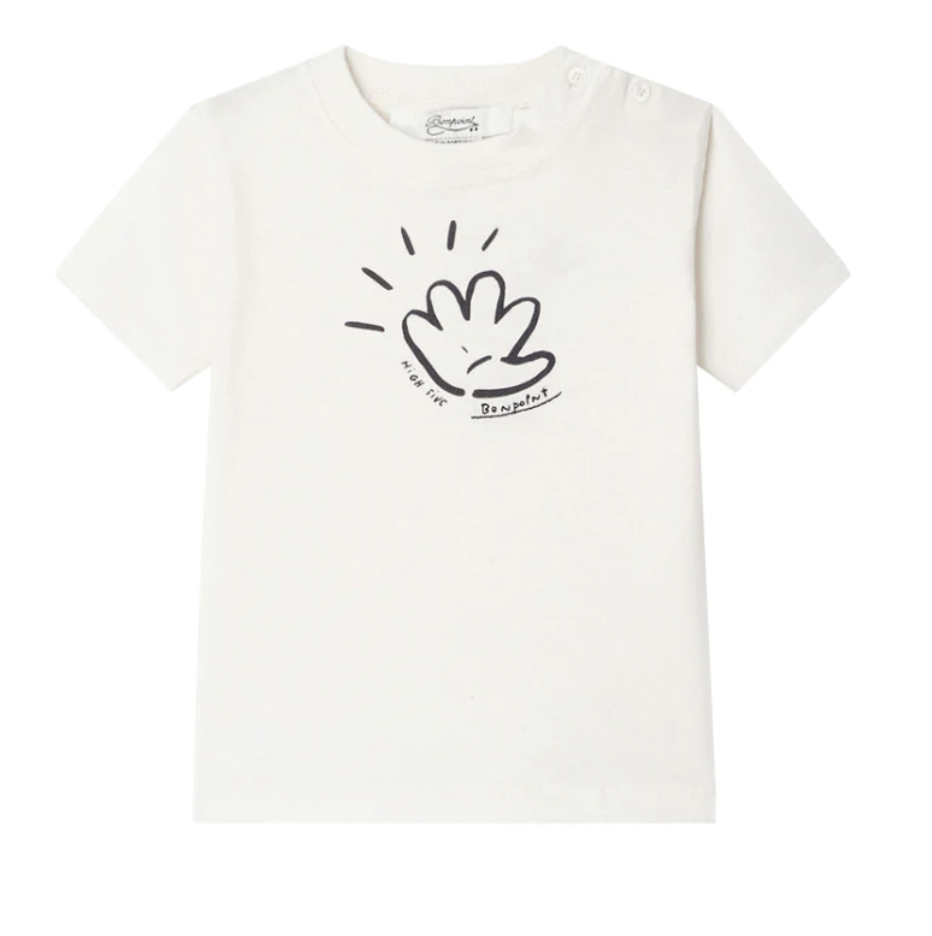 White baby T-shirt - 6 months BONPOINT - Seconde Main White