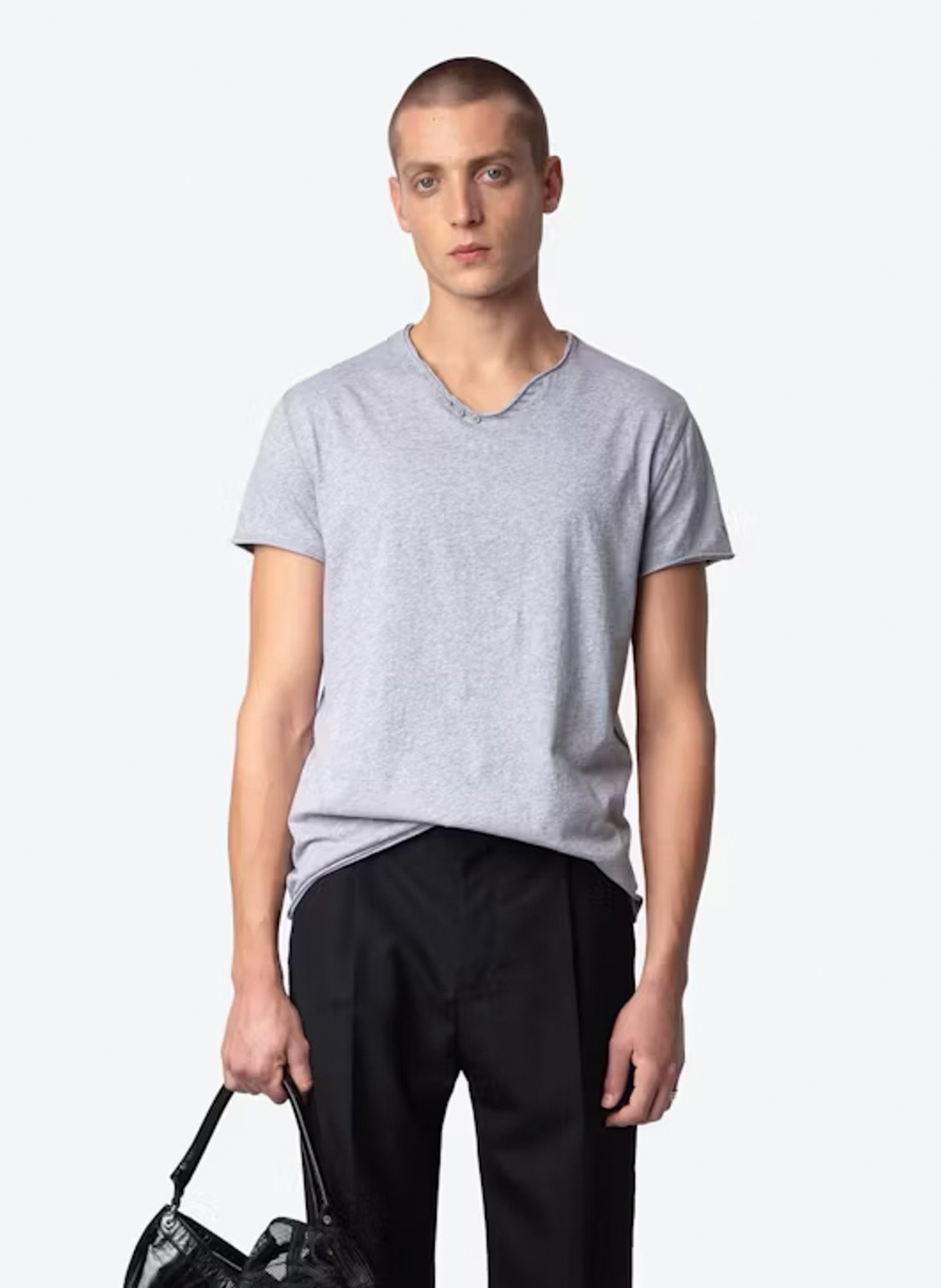 Straight-cut organic cotton T-shirt ZADIG&VOLTAIRE