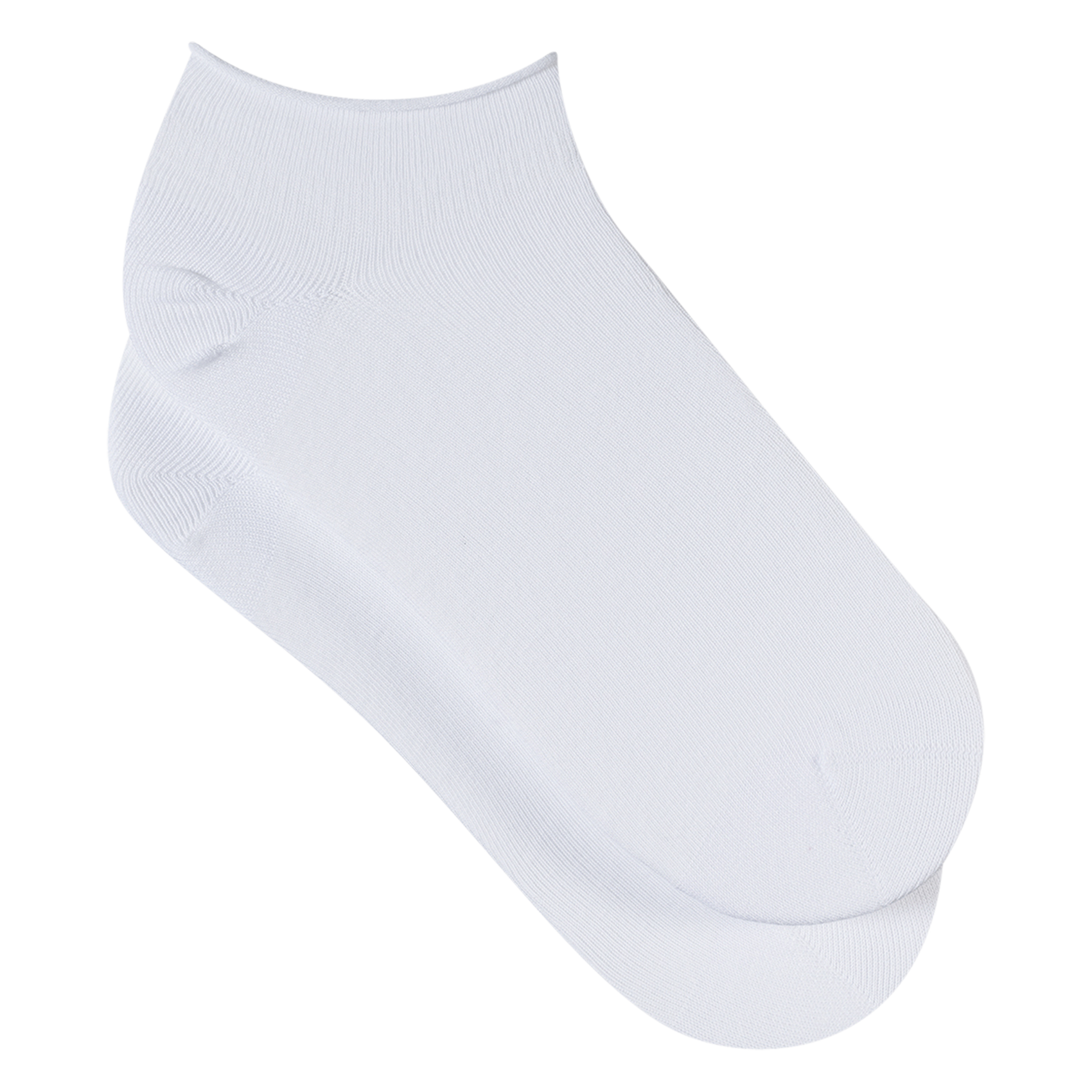 Cotton-blend ankle socks BLEUFORET White