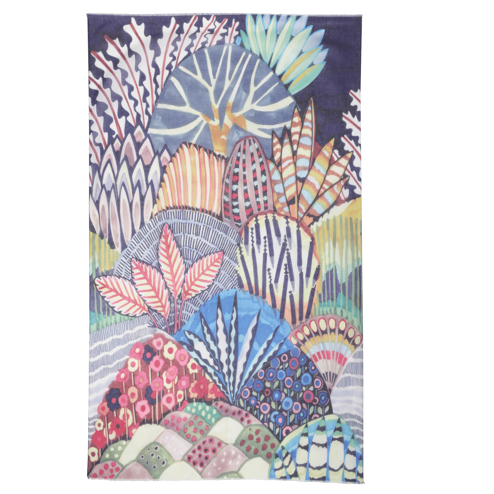 Echarpe imprimée  AU PRINTEMPS PARIS Multicolore