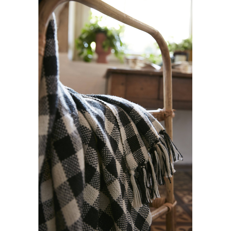 Pure cotton plaid L'EFFET PAPILLON Multicolored