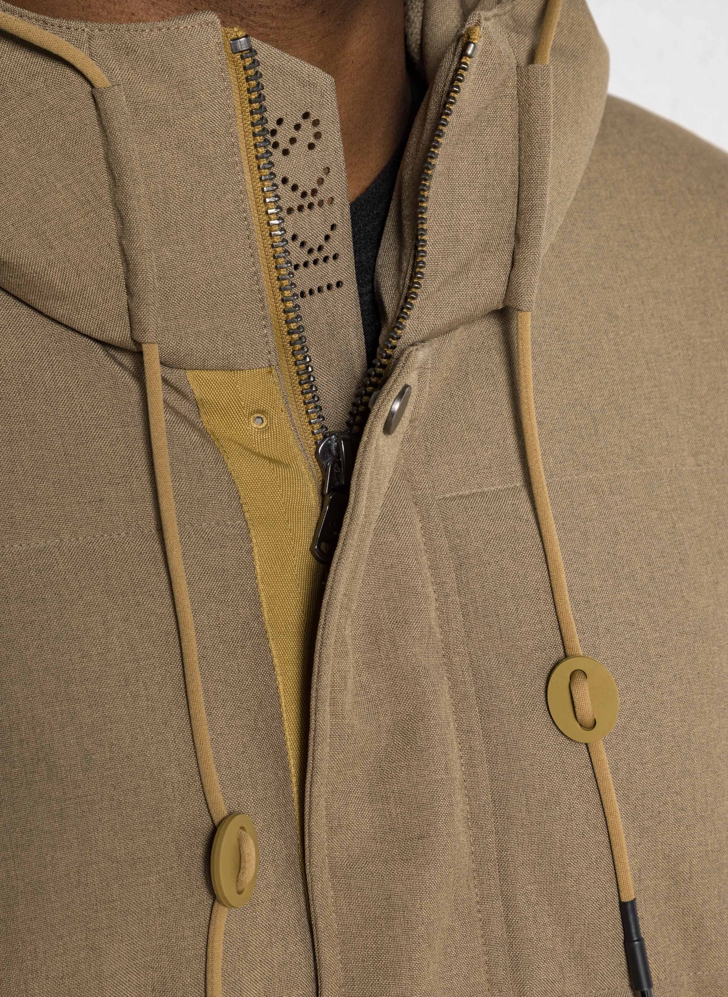Daunenjacke mit Stehkragen IKKS Beige