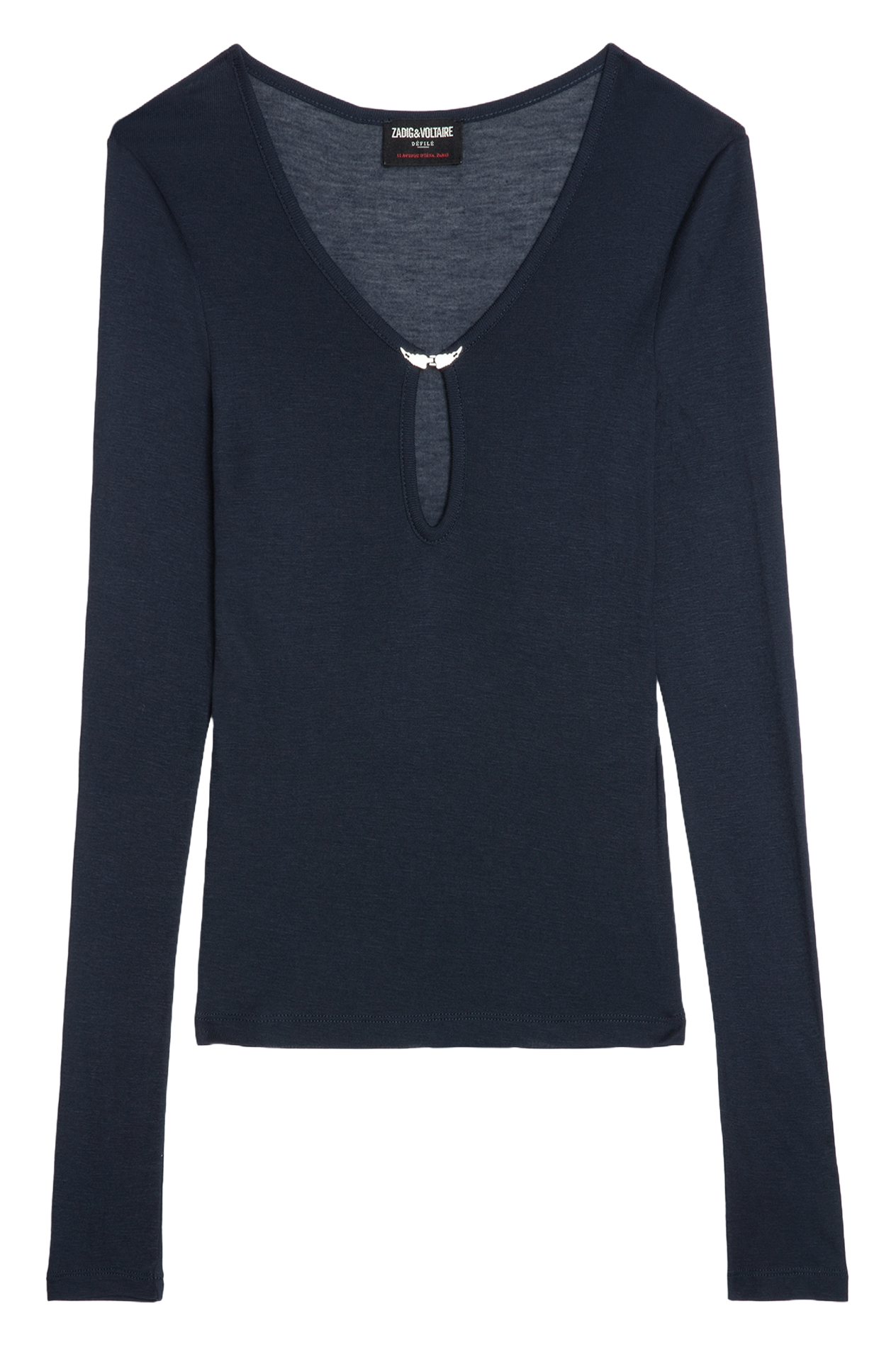 Blusa con scollo a V ZADIG&VOLTAIRE Blu