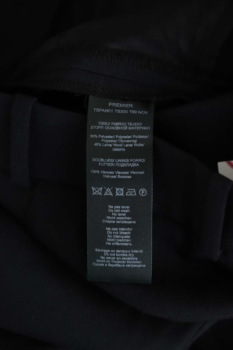 Black straight-leg  pants TARA JARMON - Seconde Main Black