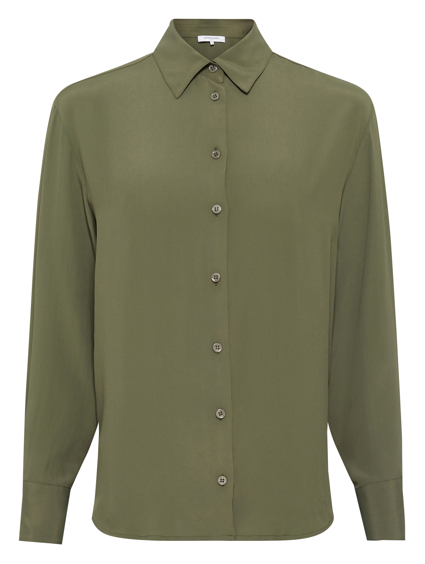 Chemise oversize col classique GERARD DAREL Kaki