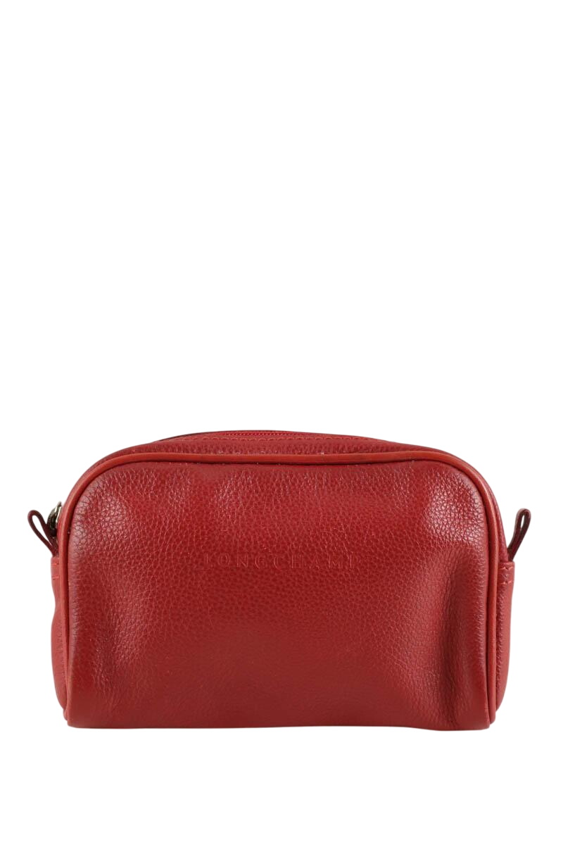 Leather waist bag LONGCHAMP - Seconde Main Red