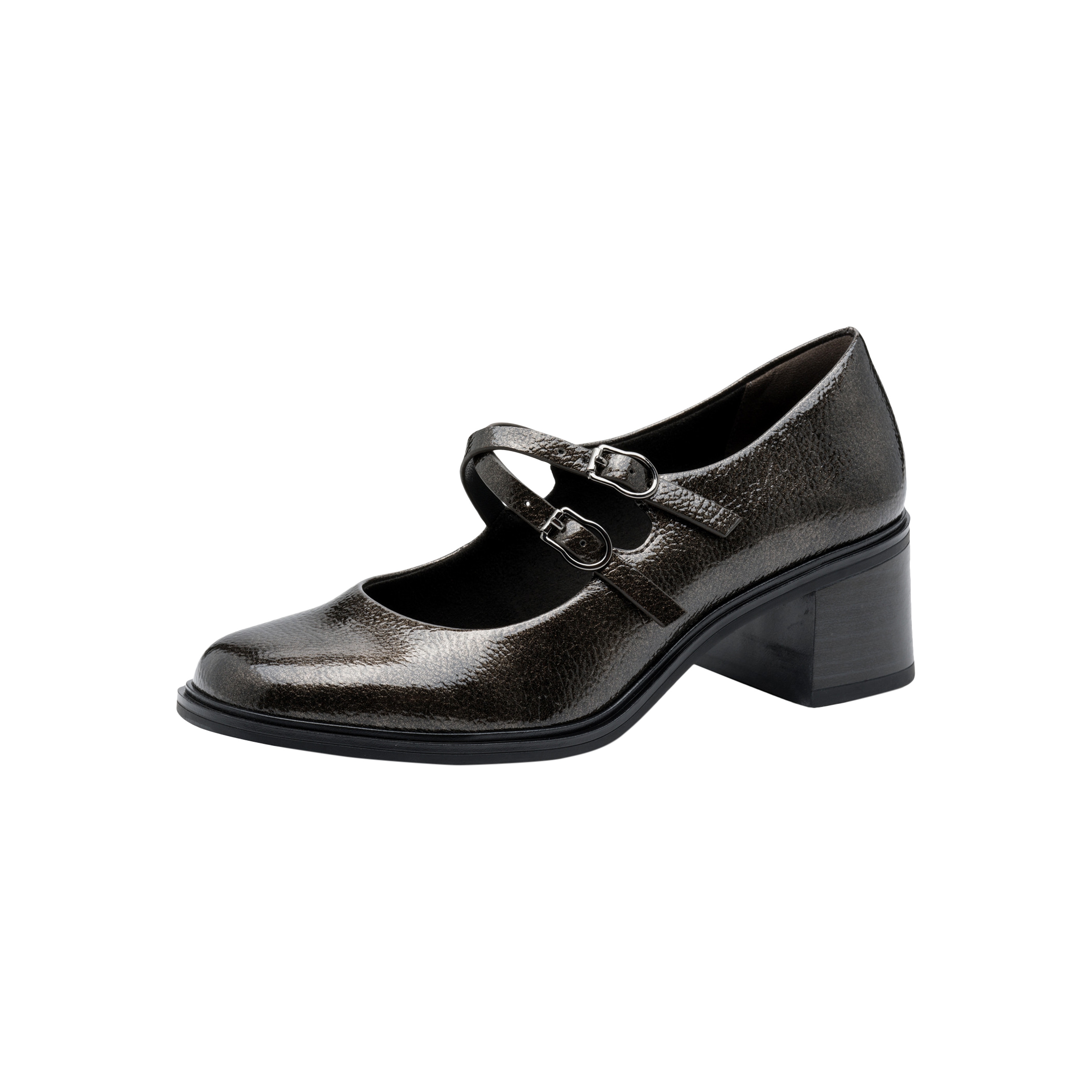 Ballet flats with ankle straps TAMARIS Grey