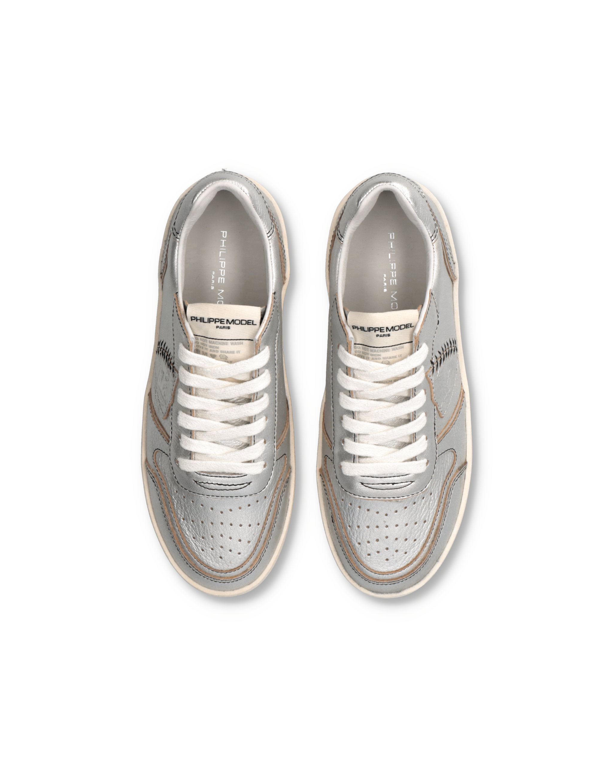 Nice Tennis Sneakers PHILIPPE MODEL Silver