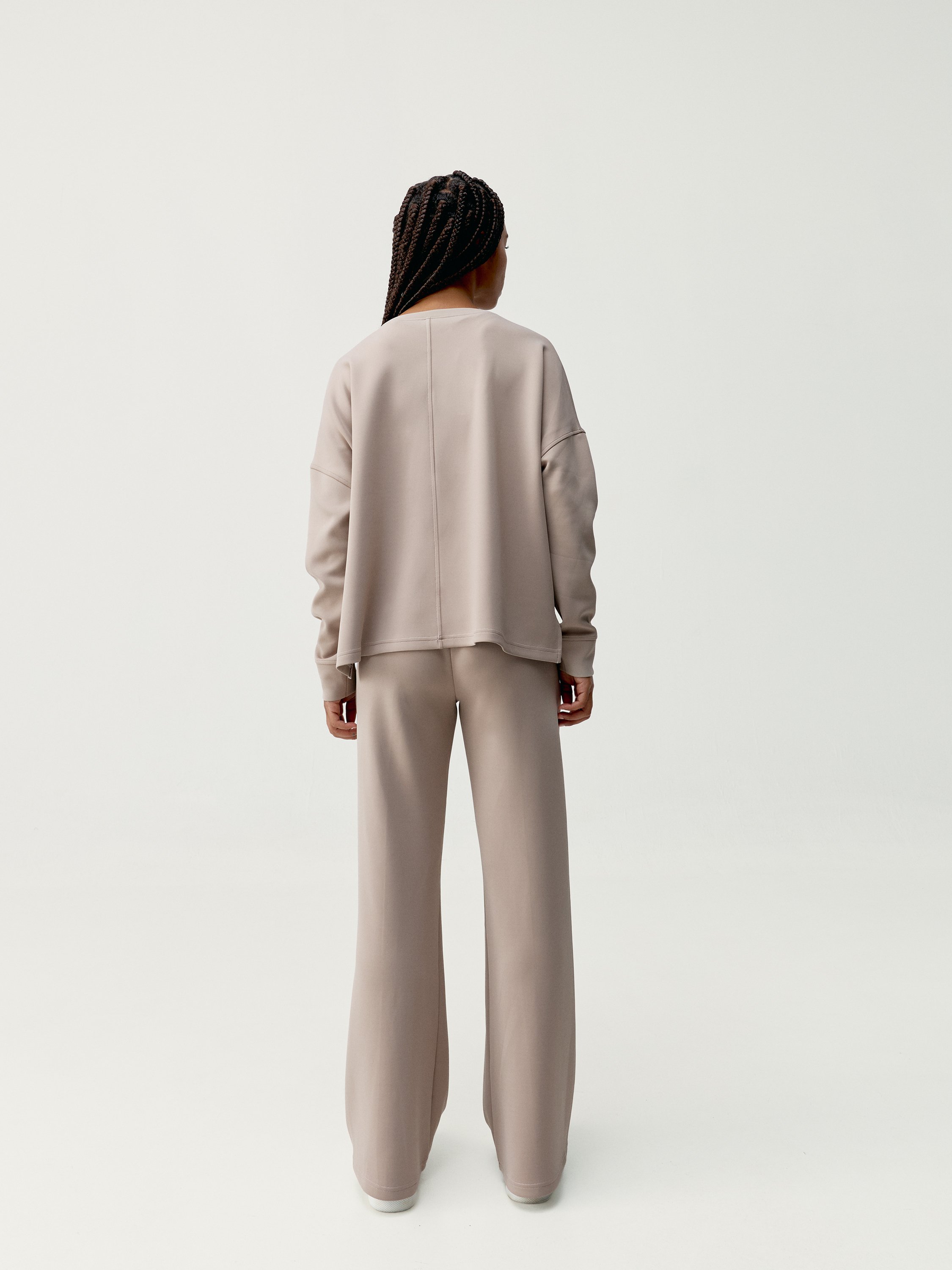 Comfortable sports pants BORN LIVING YOGA Brown