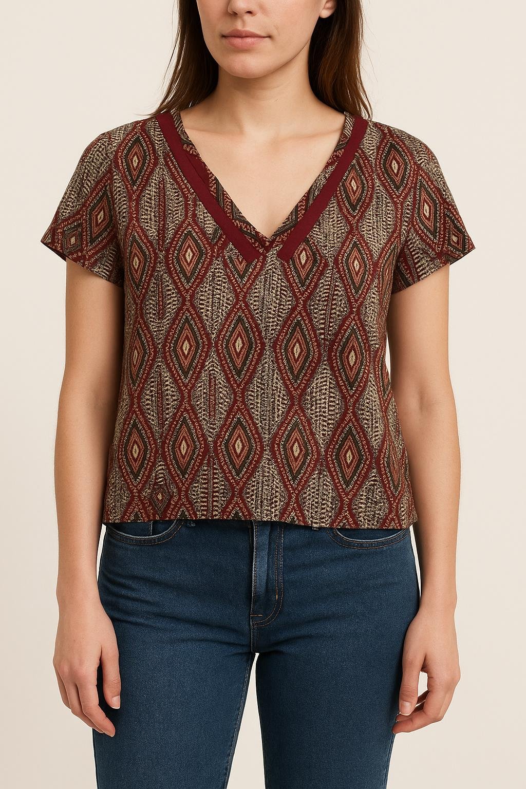 Blouse COMPTOIR DES COTONNIERS - Seconde main Red