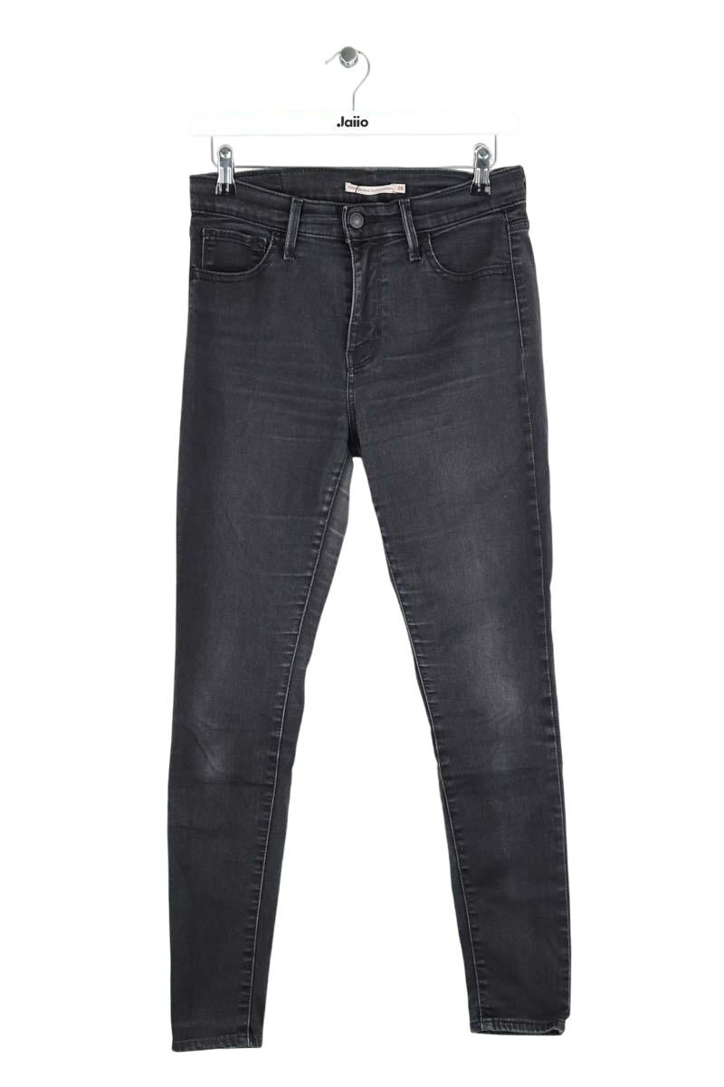 Cotton skinny jeans LEVI'S - Seconde main Black