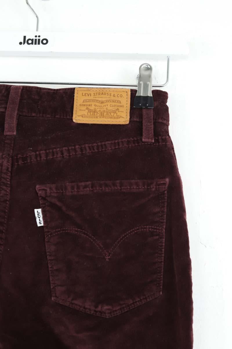 Slim jeans 721 LEVI'S - Seconde main Red