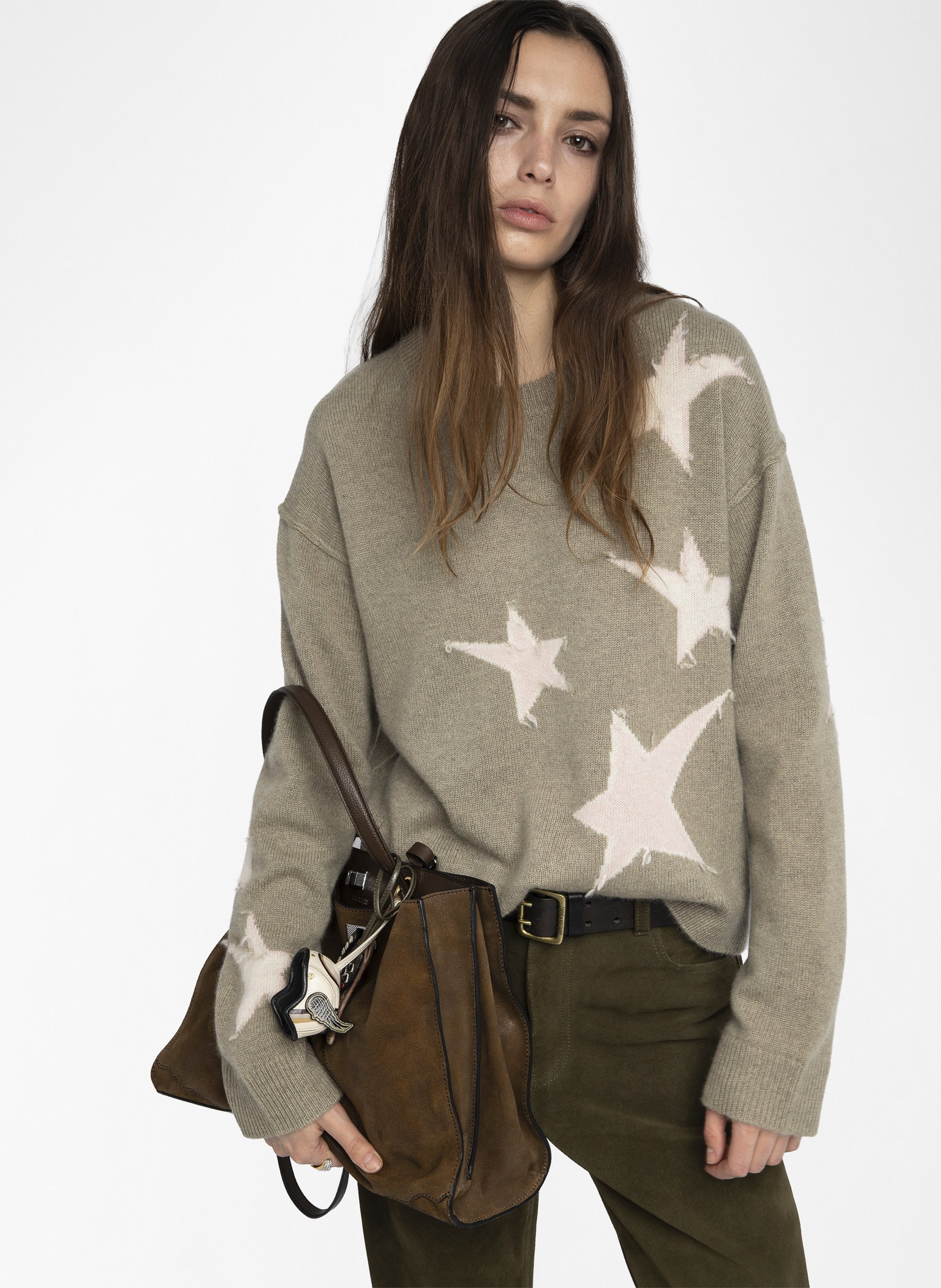 Pull col rond en cachemire ZADIG&VOLTAIRE
