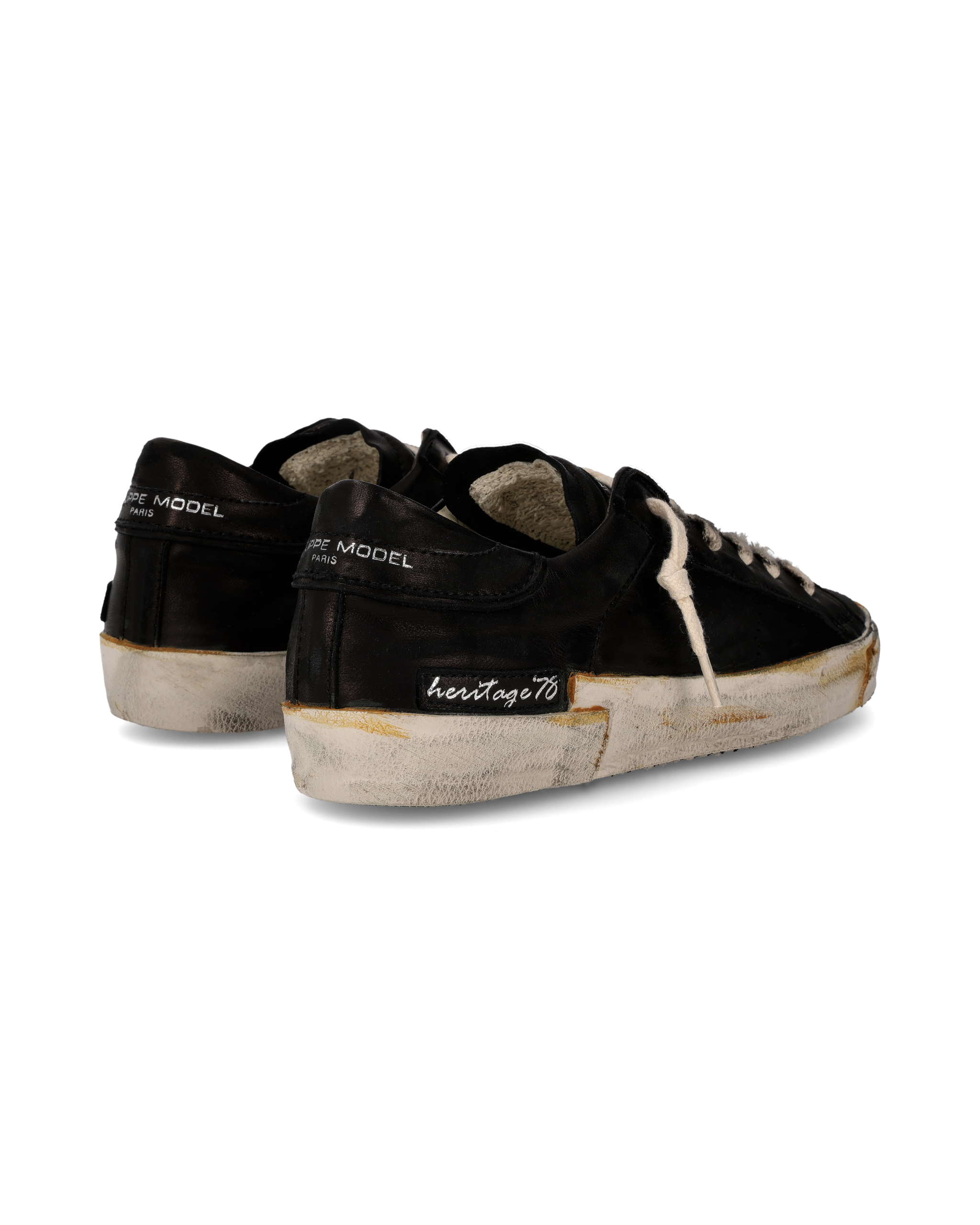 Tennis sneakers. PHILIPPE MODEL Black