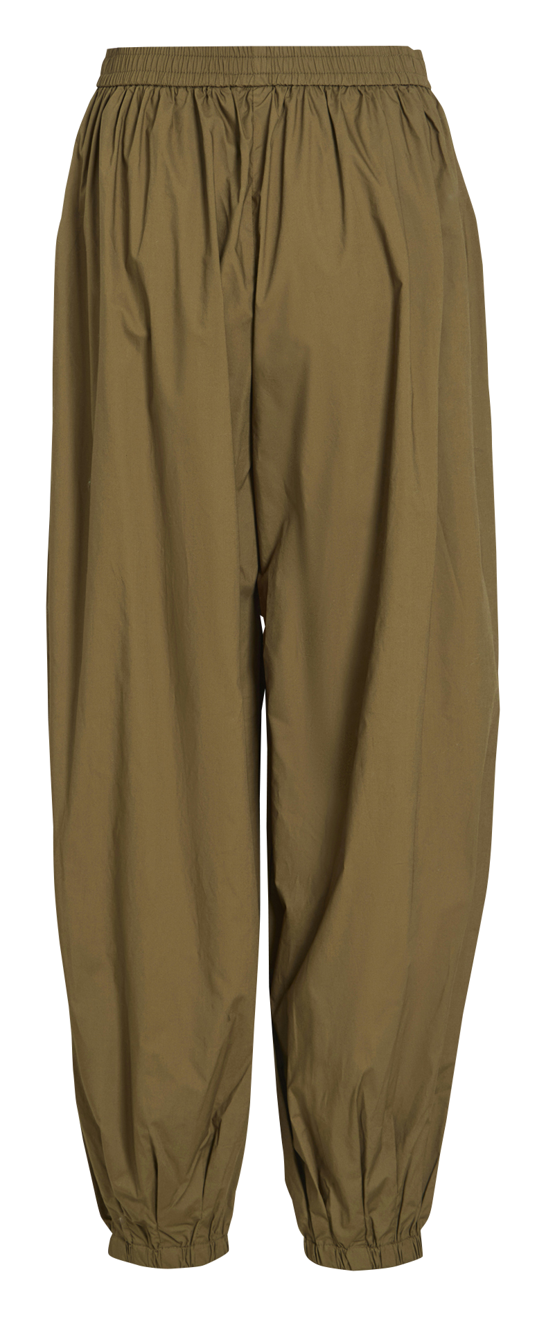 Cotton balloon pants VILA Green