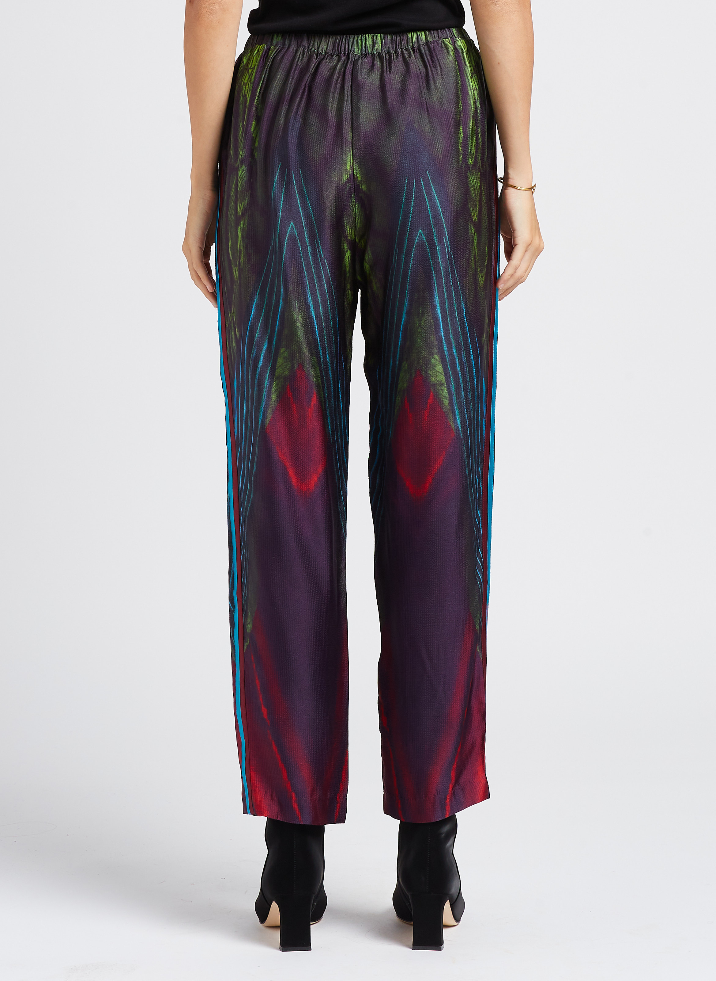 Bedruckte Taillenhose MES DEMOISELLES Mehrfarbig