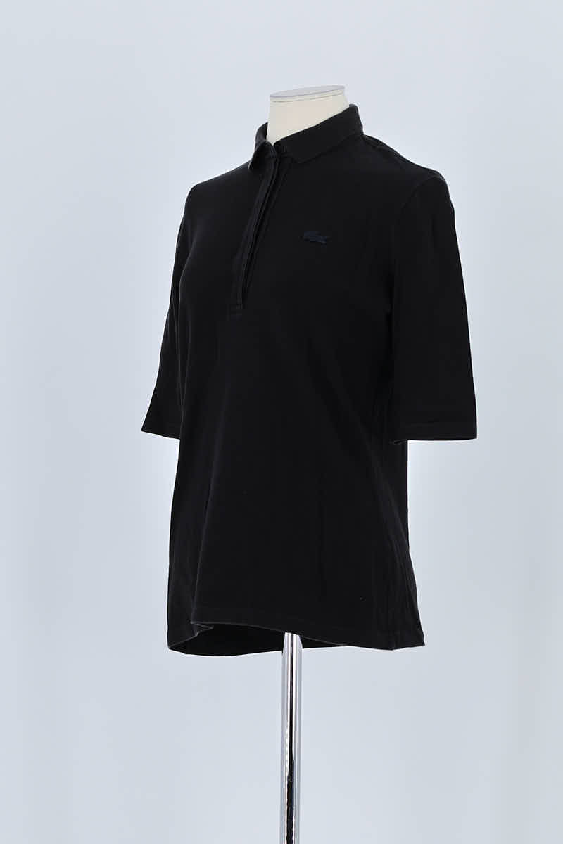 Polo shirt LACOSTE - SECONDE MAIN Black