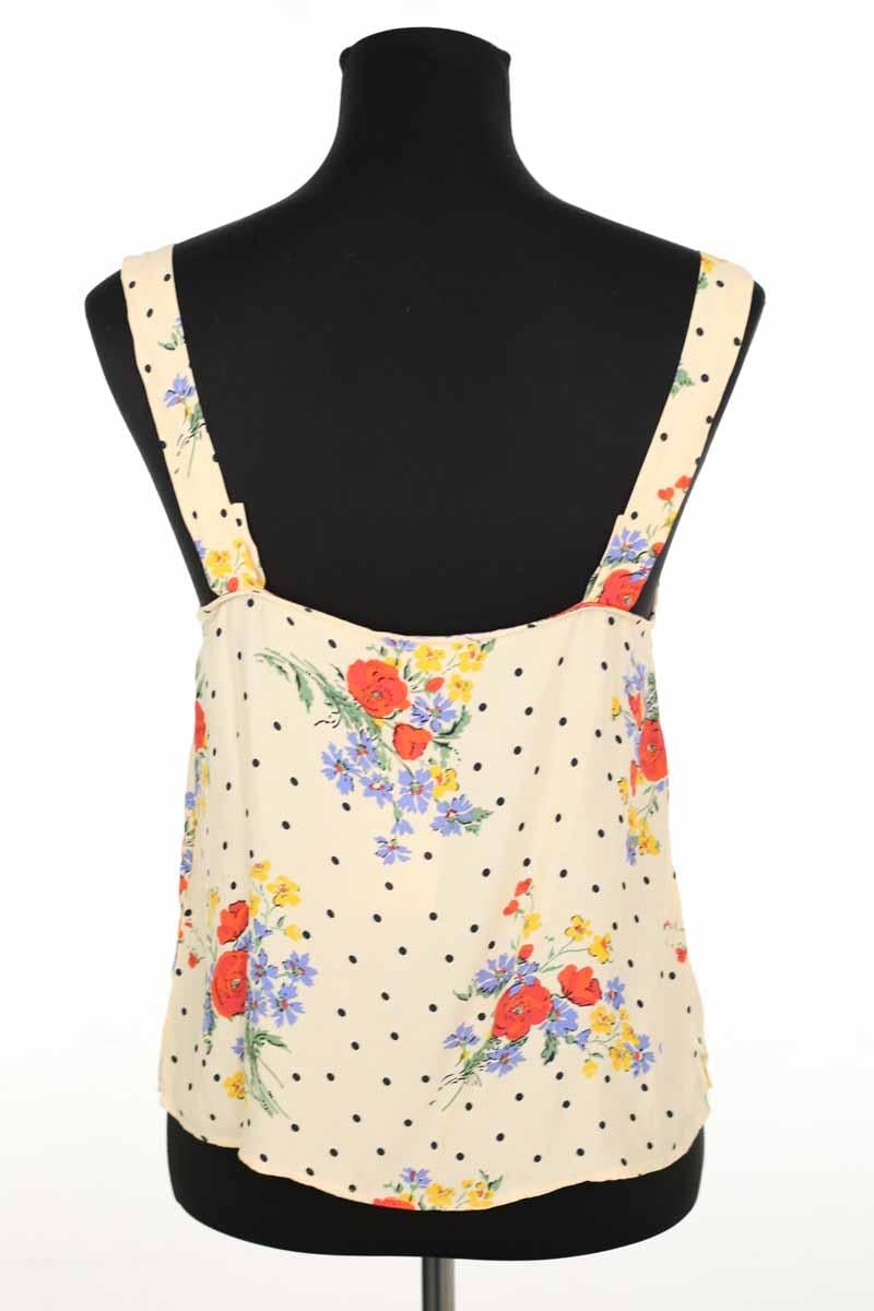 Azawood sleeveless top SEZANE - Seconde main Beige