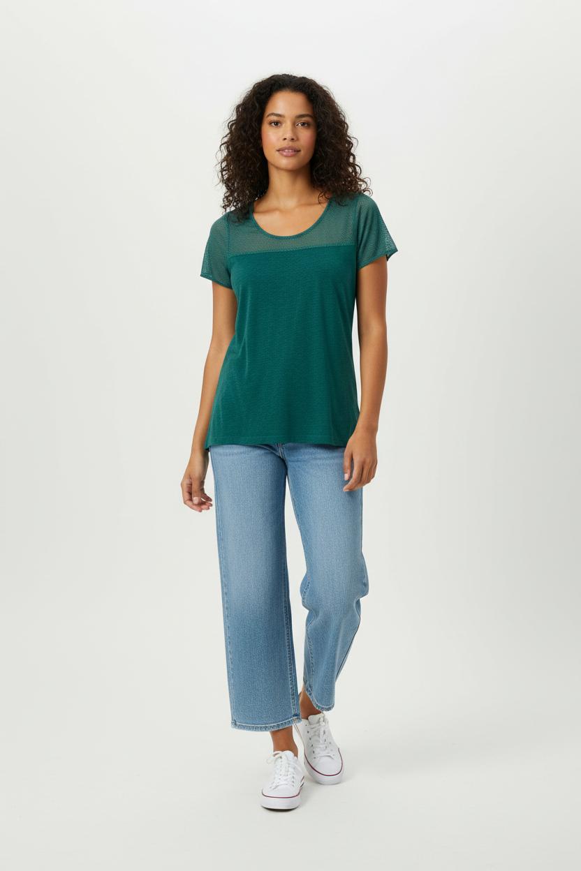 Tommy Badge T-shirt COMPTOIR DES COTONNIERS - Seconde main Green