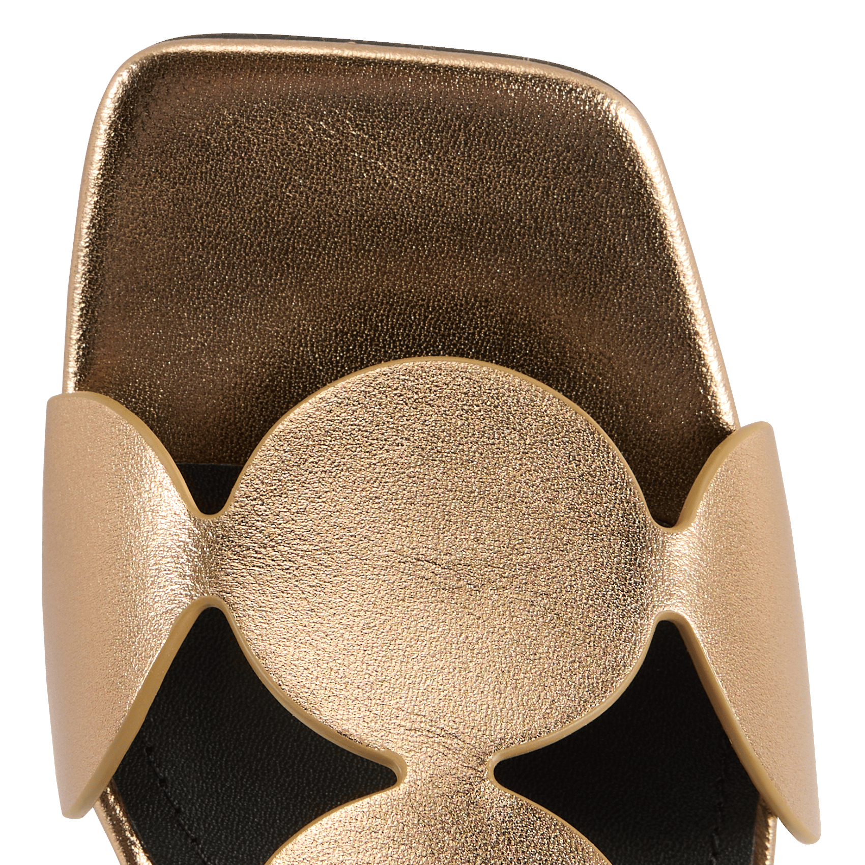 Heeled suede mules BIBI LOU Golden