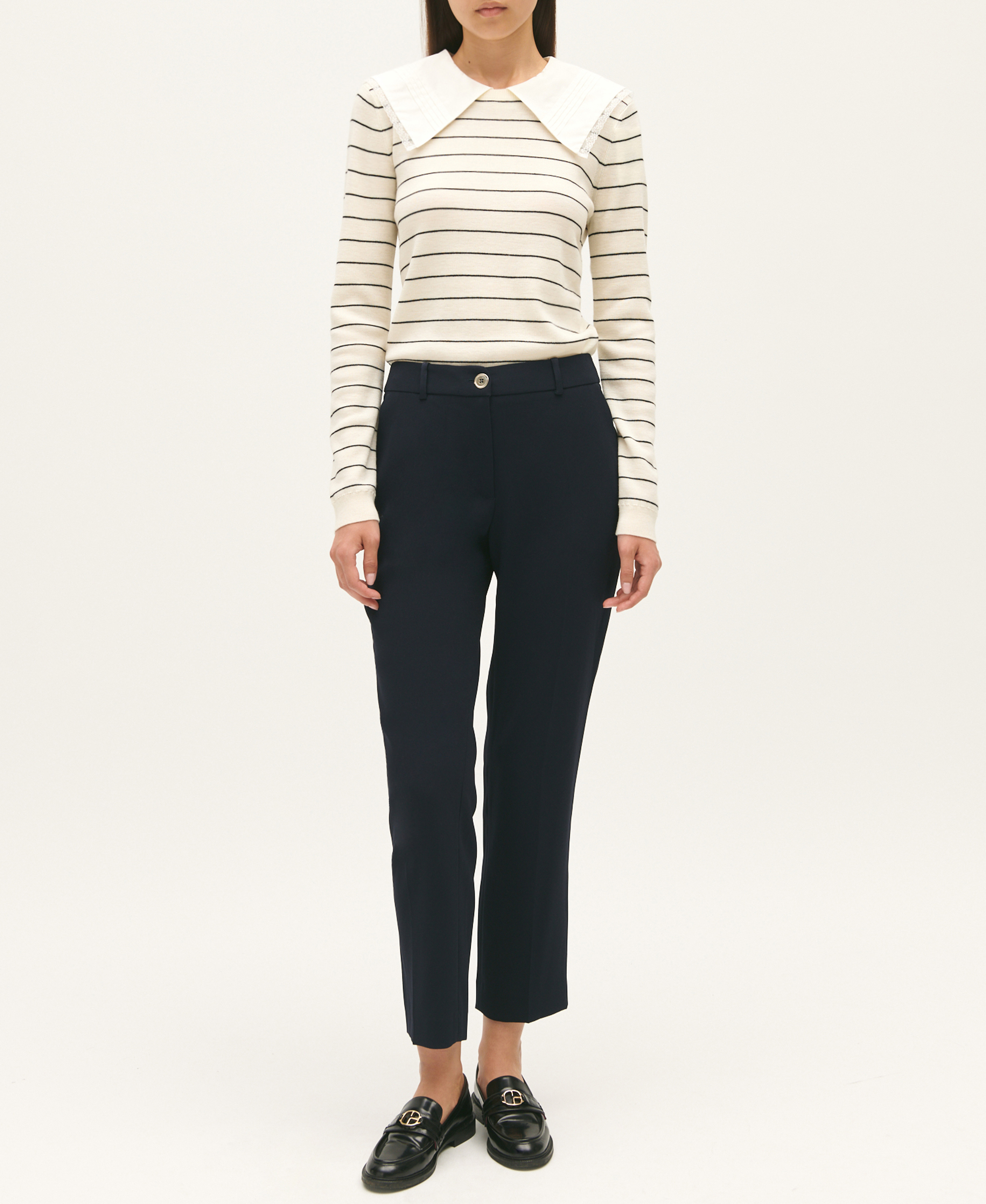 Rechte broek CLAUDIE PIERLOT Blauw