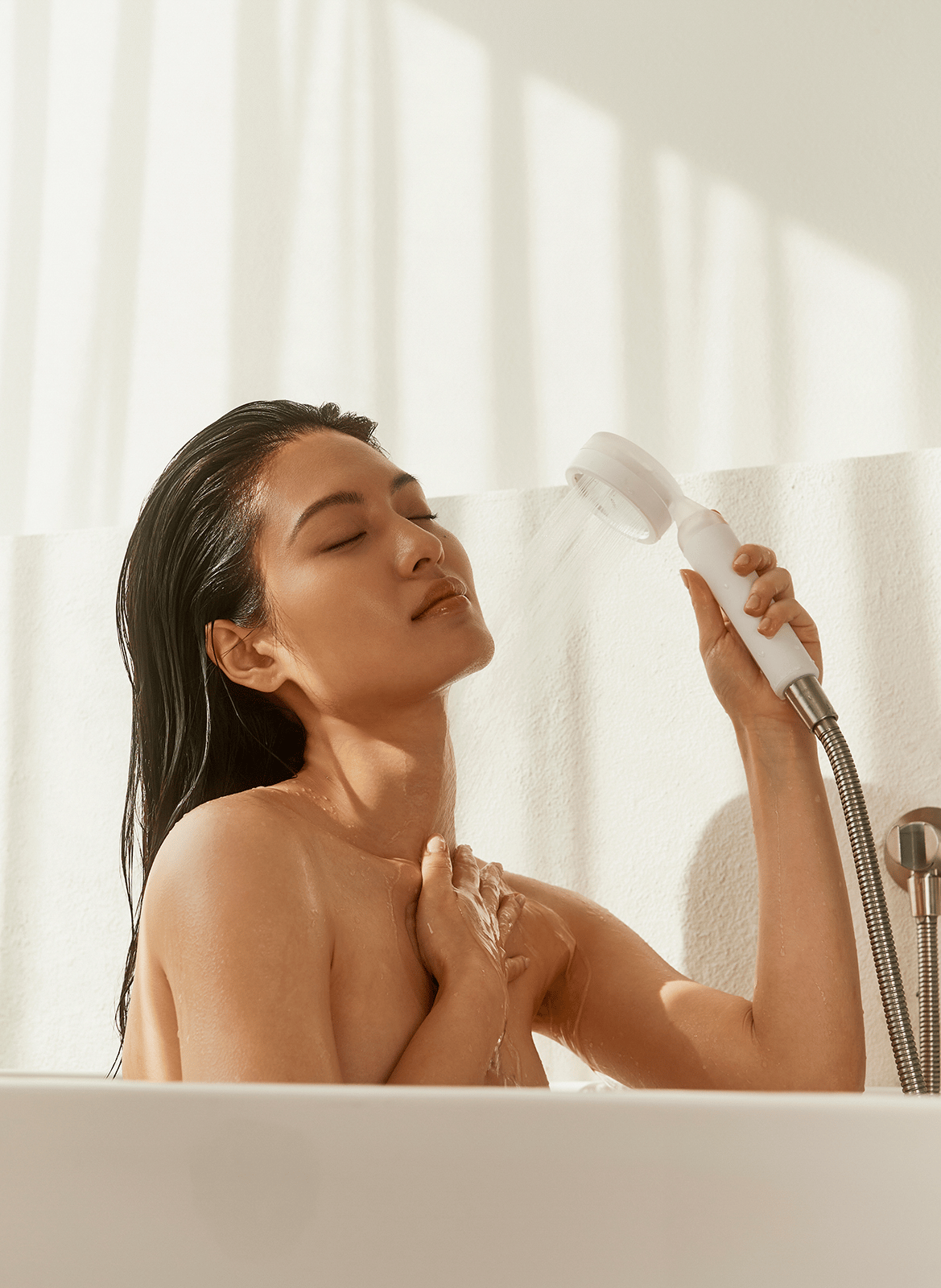 Shower Filter Head SEONI Blanc