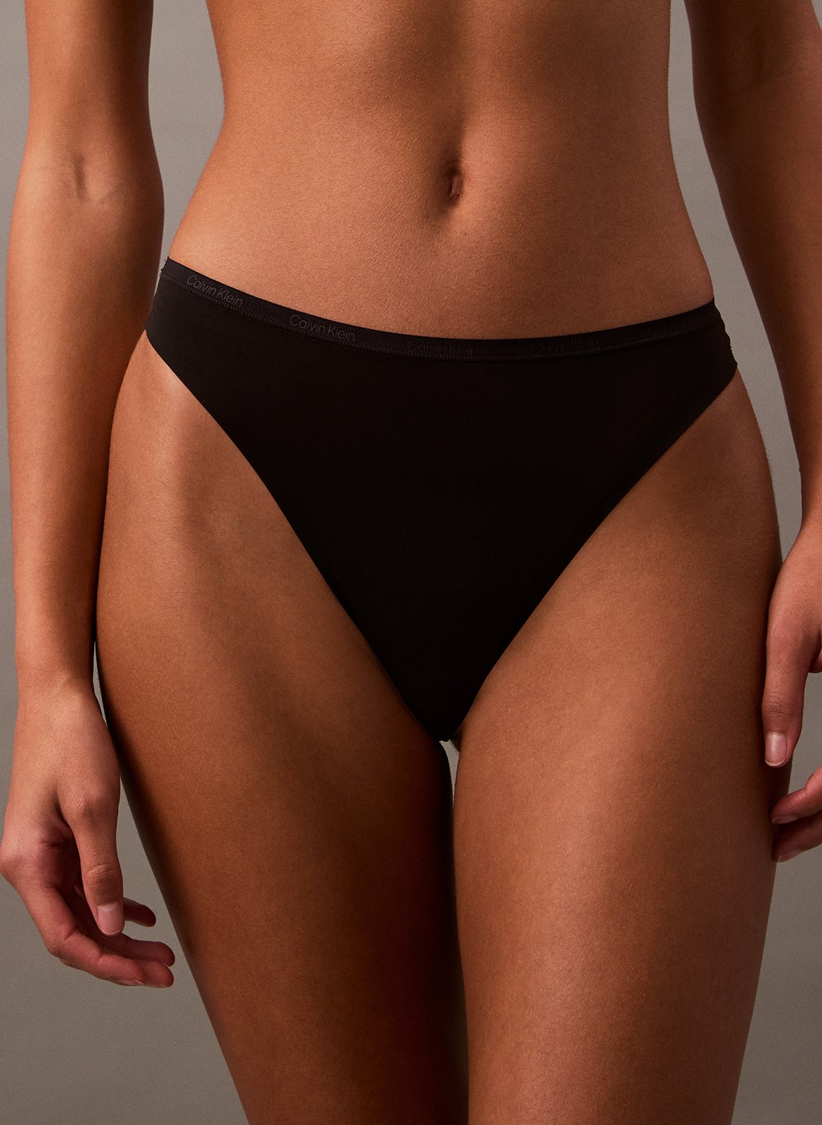 String uni CALVIN KLEIN UNDERWEAR Noir