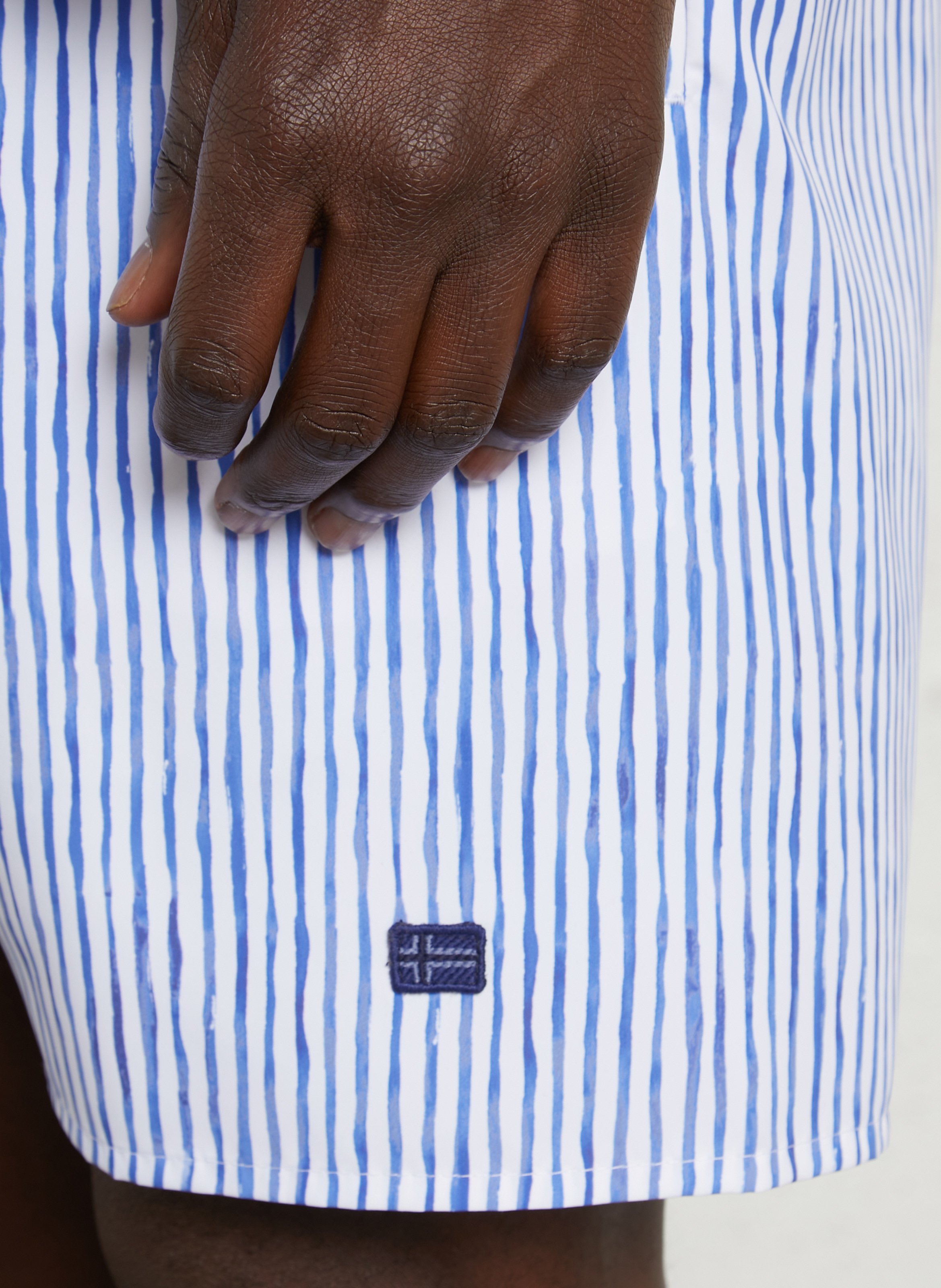 Gestreifte Shorts NAPAPIJRI Blau