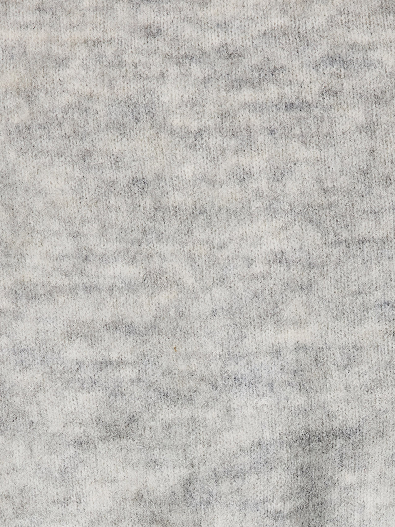 Capuche en laine mélangée SELECTED Gris